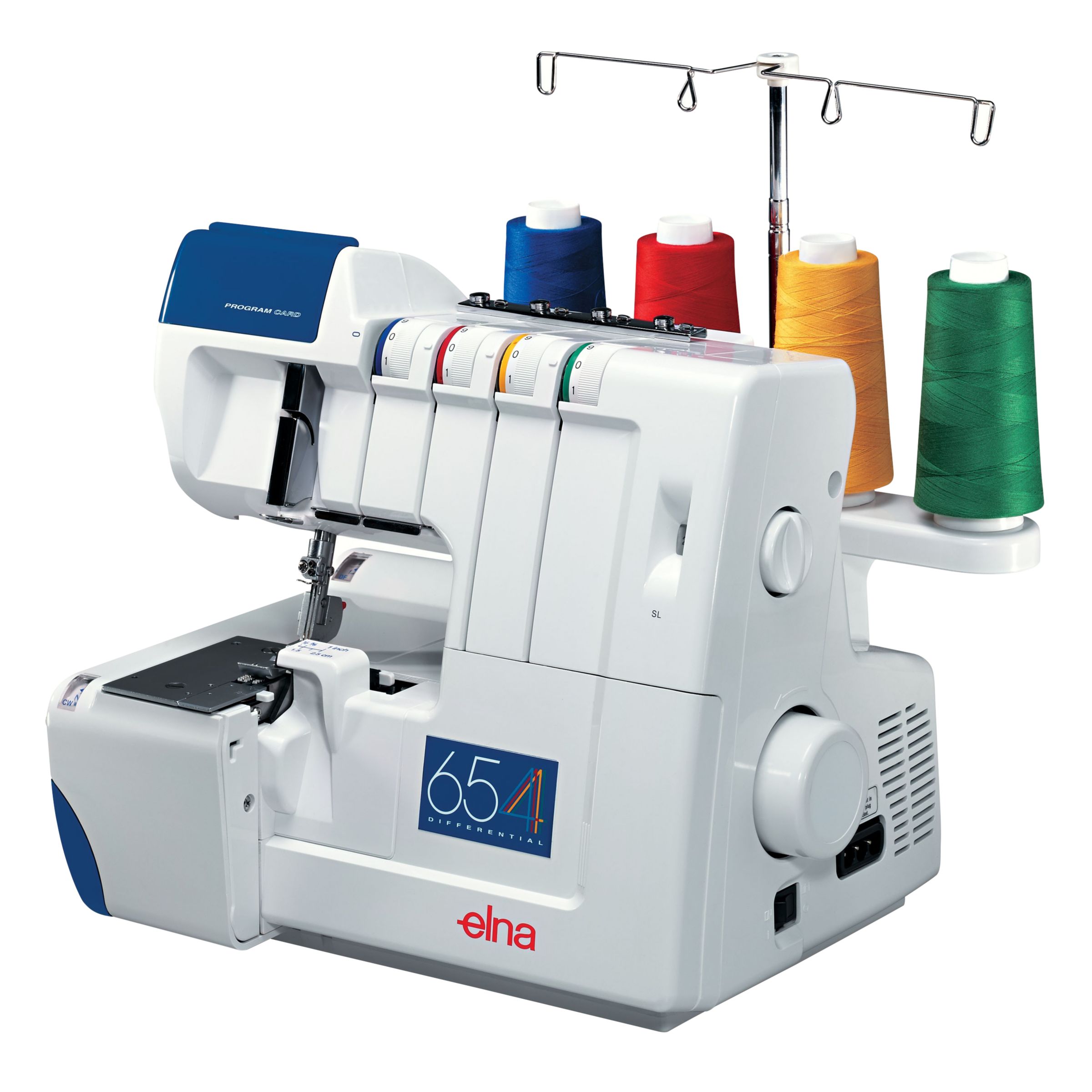 Elna 654 Overlocker Sewing Machine at John Lewis