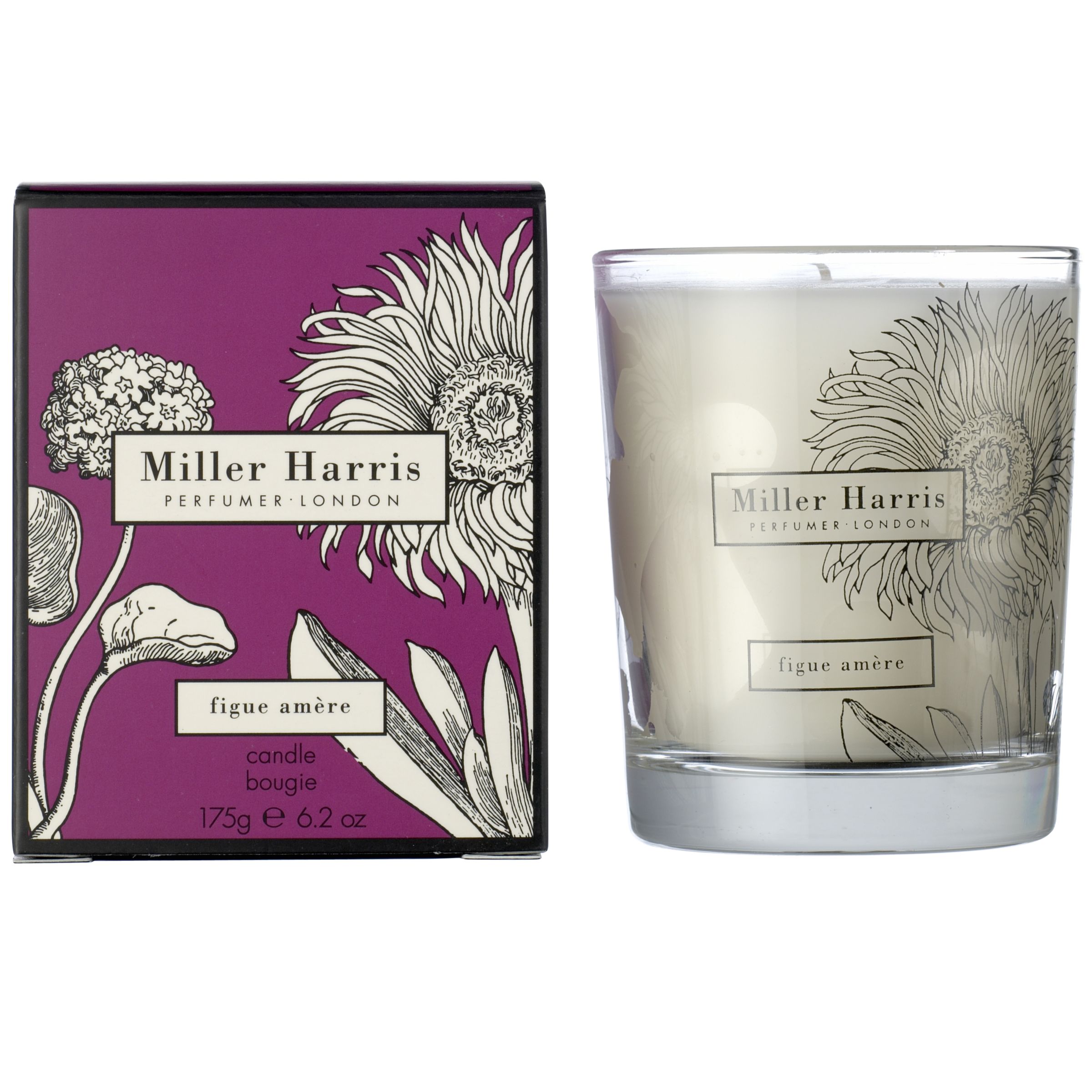Miller Harris Figue Am&egrave;re Candle, 175g