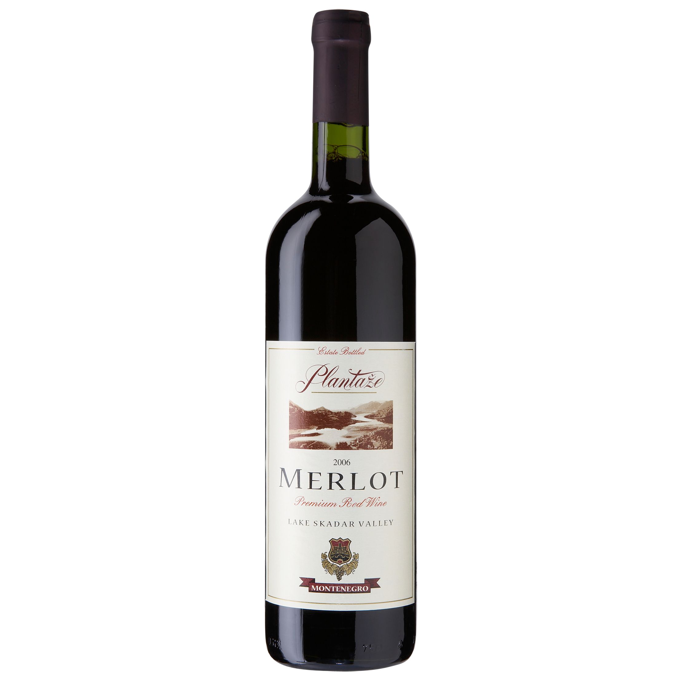 Plantaže Merlot 2008 Skadar Lake DOC, Montenegro