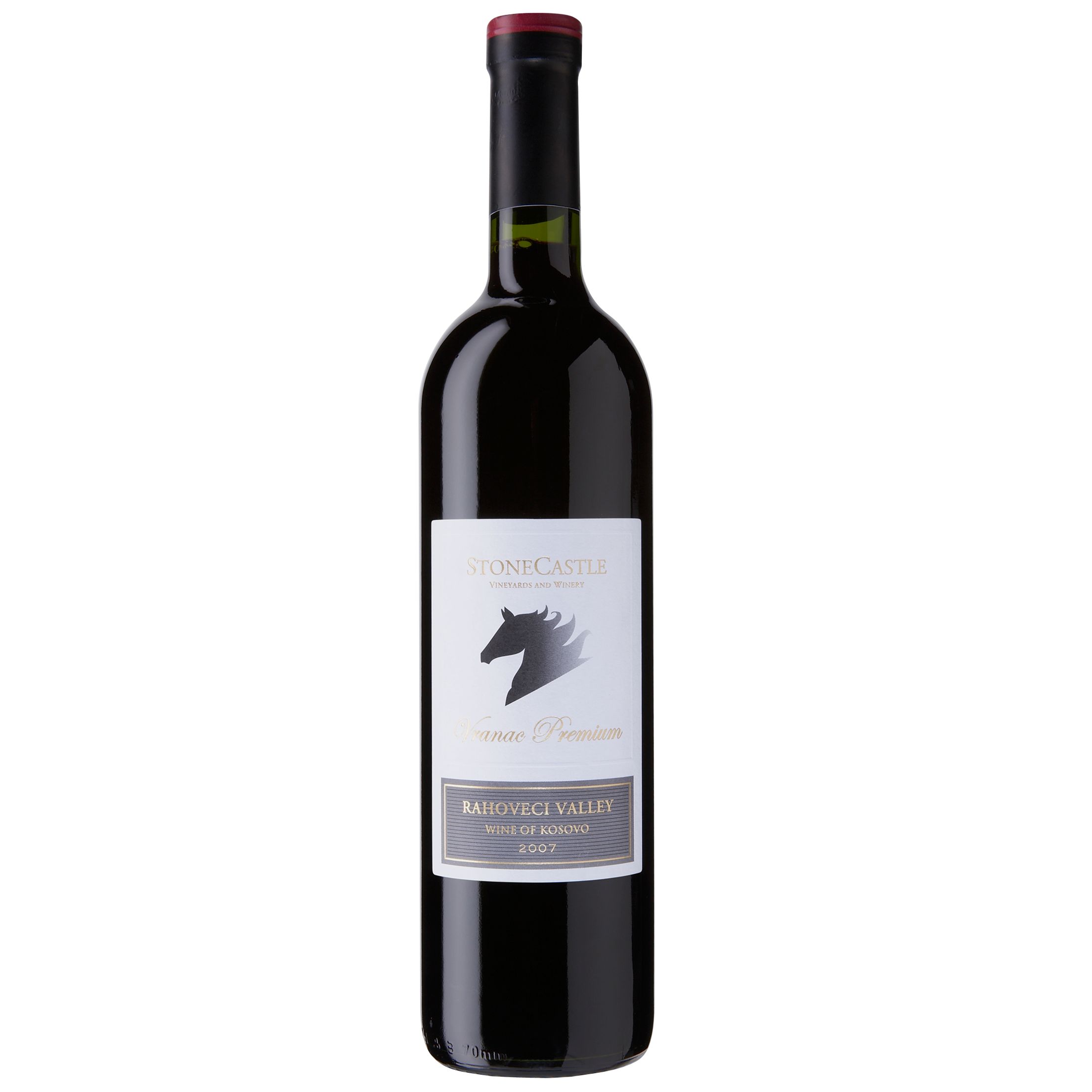 Stonecastle Premium Vranac 2007 Rahoveci Valley Kosovo