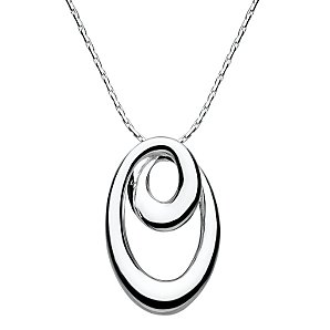 Spiral Sterling Silver Necklace