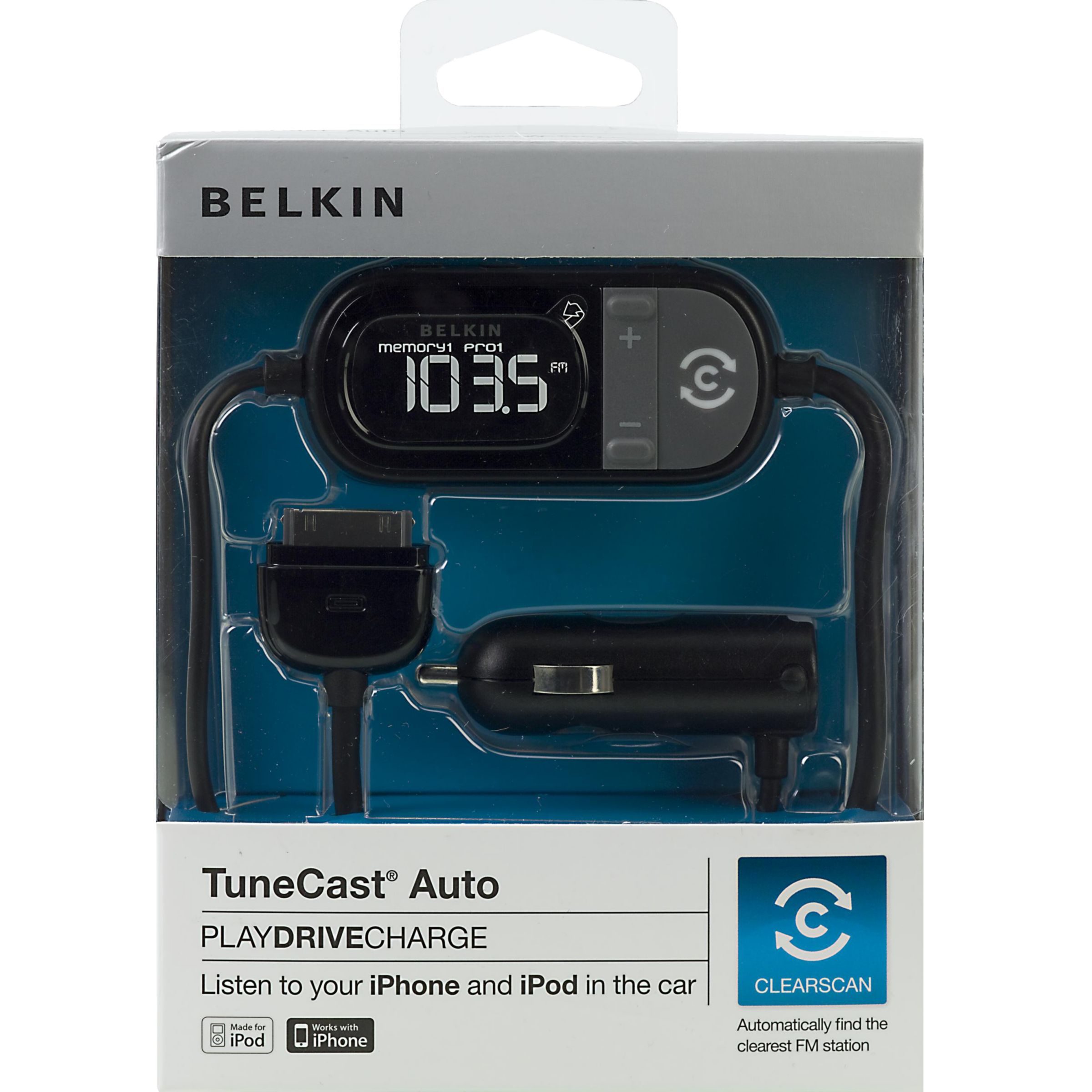 Belkin TuneCast Auto FM Transmitter