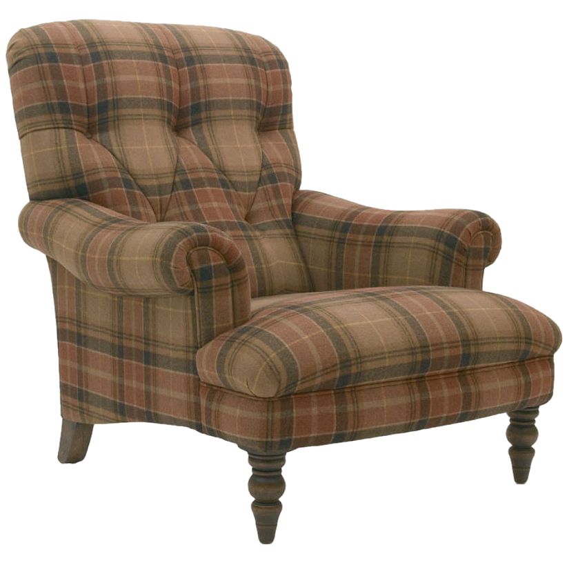 John Lewis Gibson Armchair, Tartan at JohnLewis