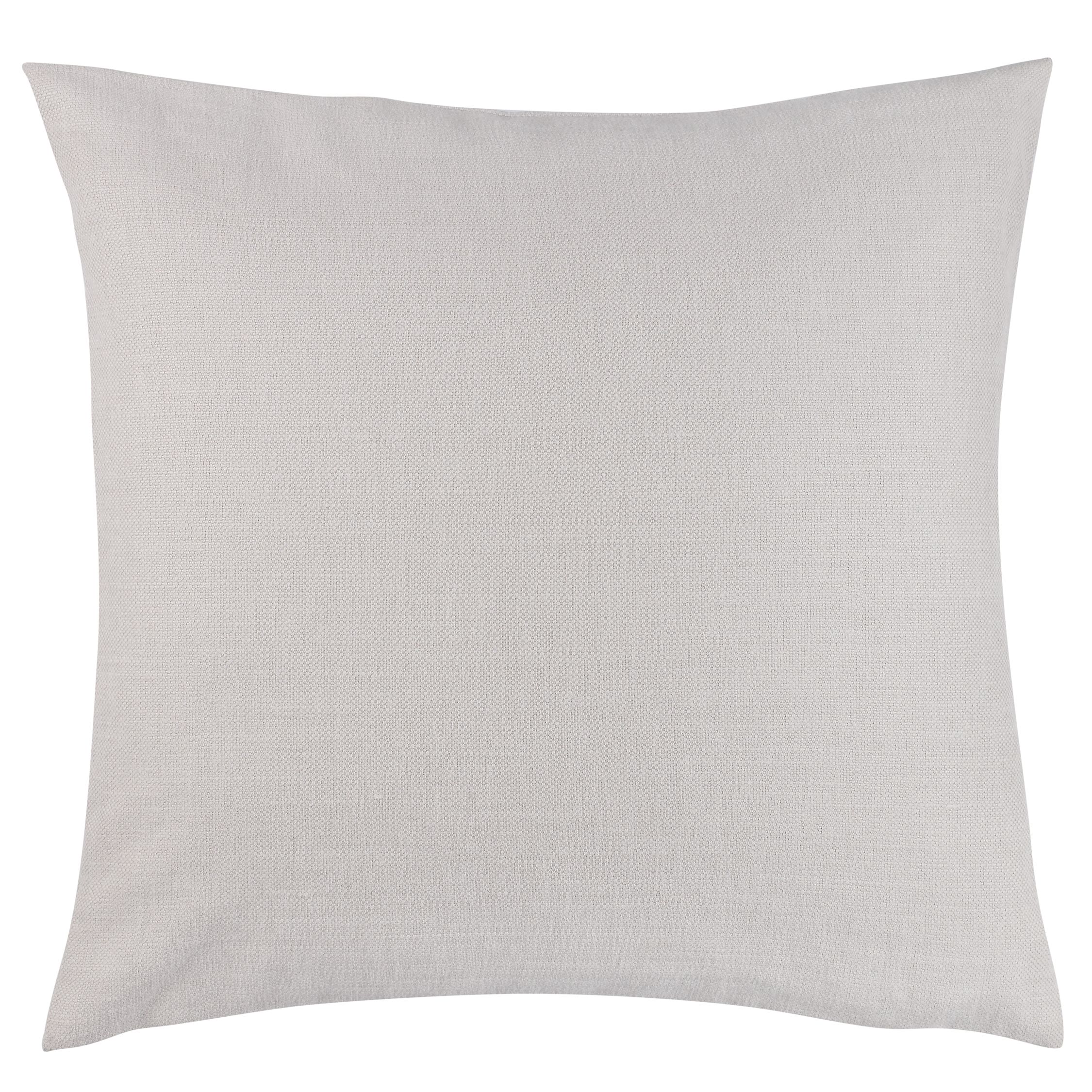 John Lewis Linara Cushion, Silver, One size