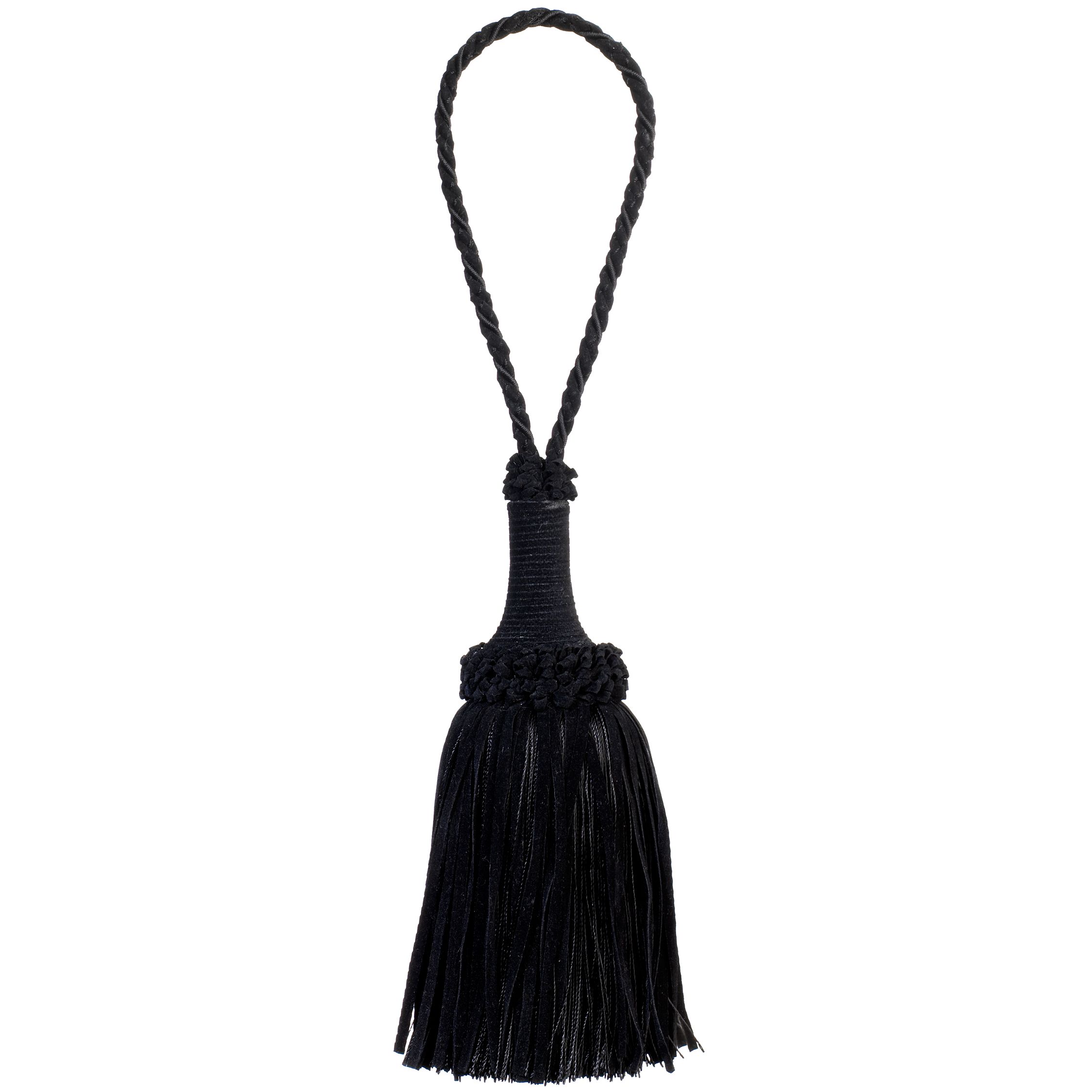 John Lewis Derby Key Tassel, Black