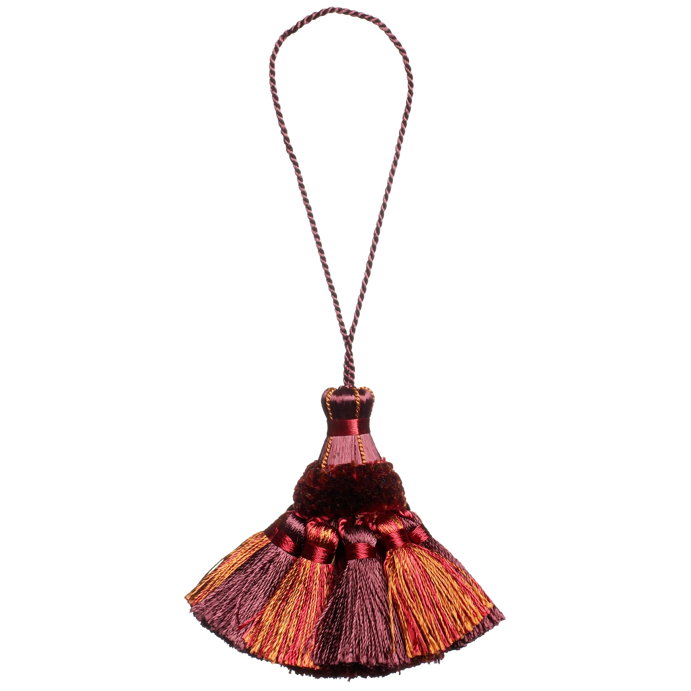 John Lewis Syracuse Key Tassel, Plum