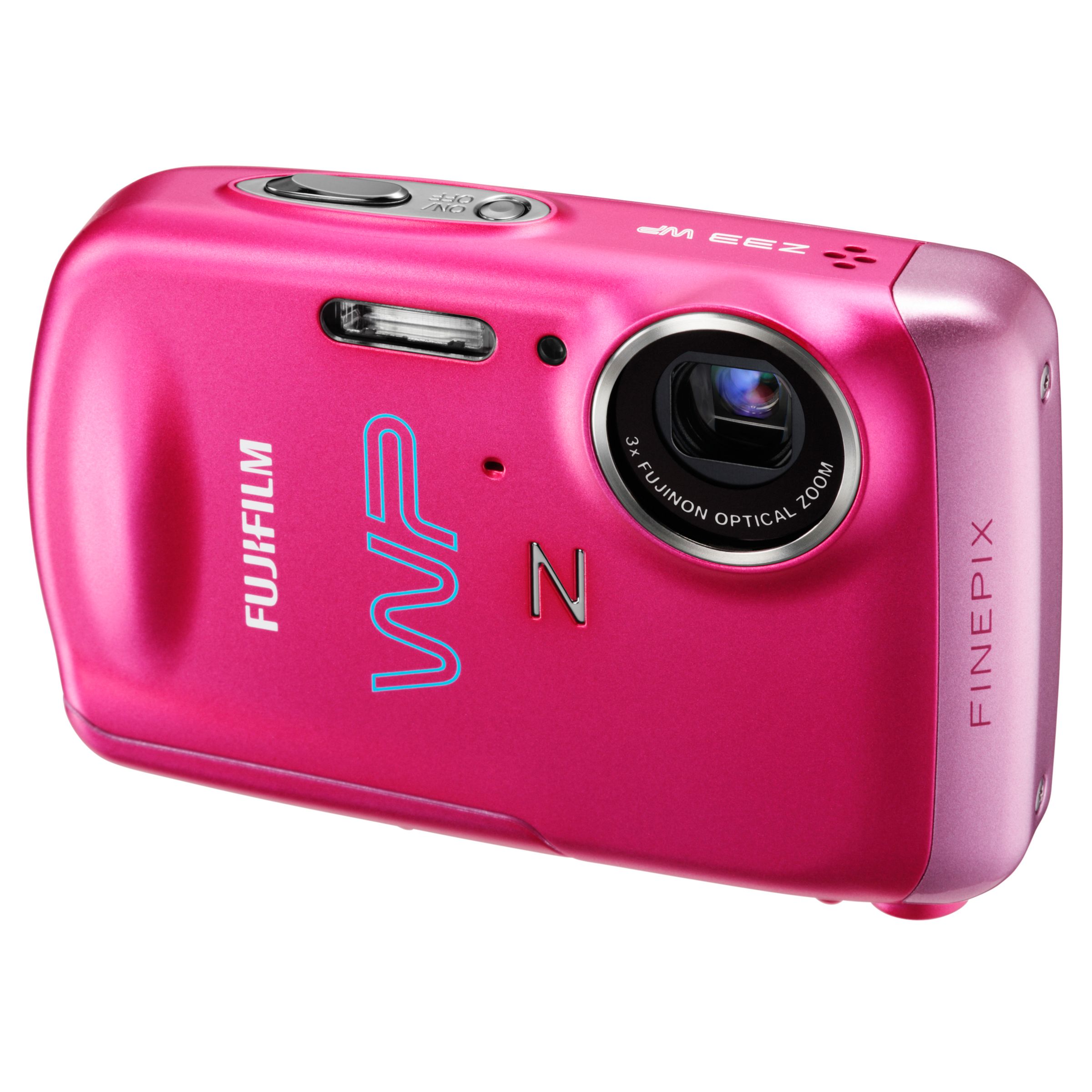 Fuji FinePix Z33WP Waterproof Digital Camera Pink