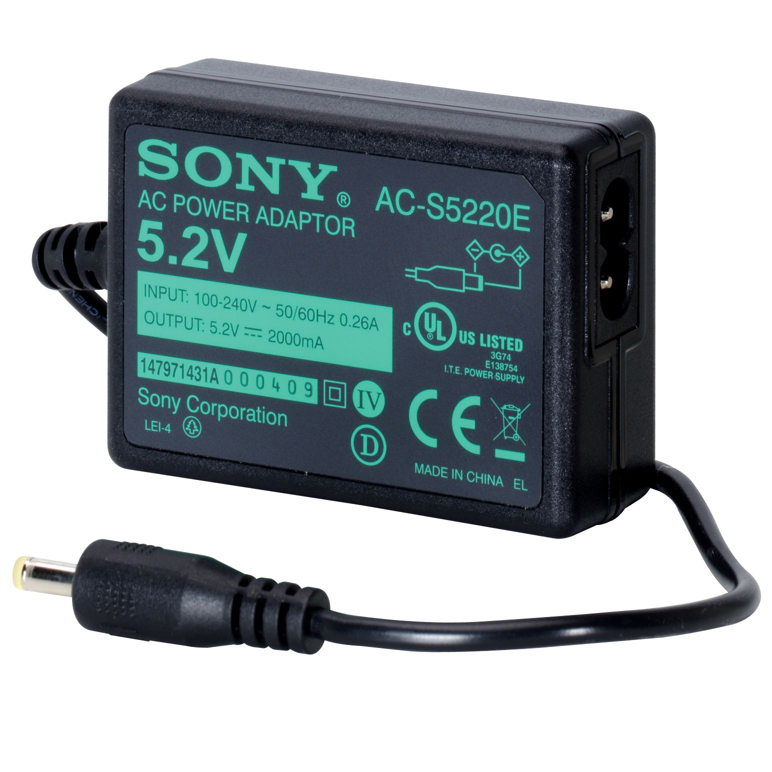 Sony AC-S5220E Mains Adaptor for eBook Reader