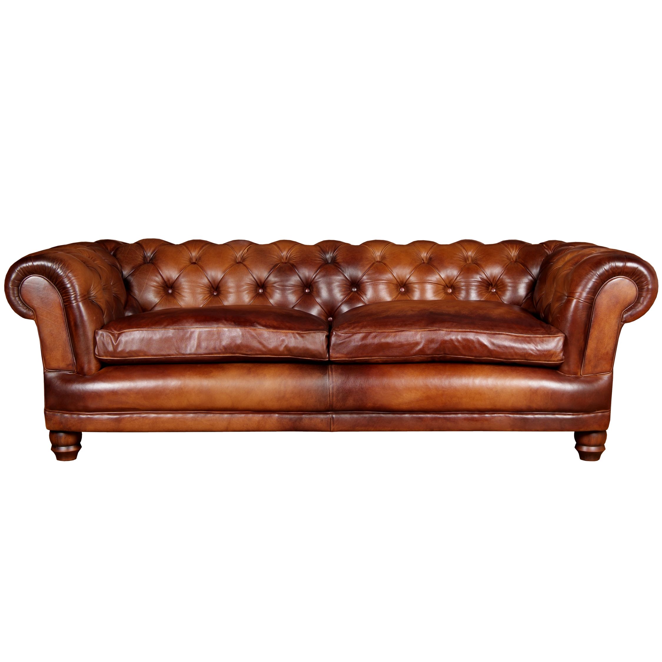 John Lewis Chatsworth Medium Leather Sofa at John Lewis