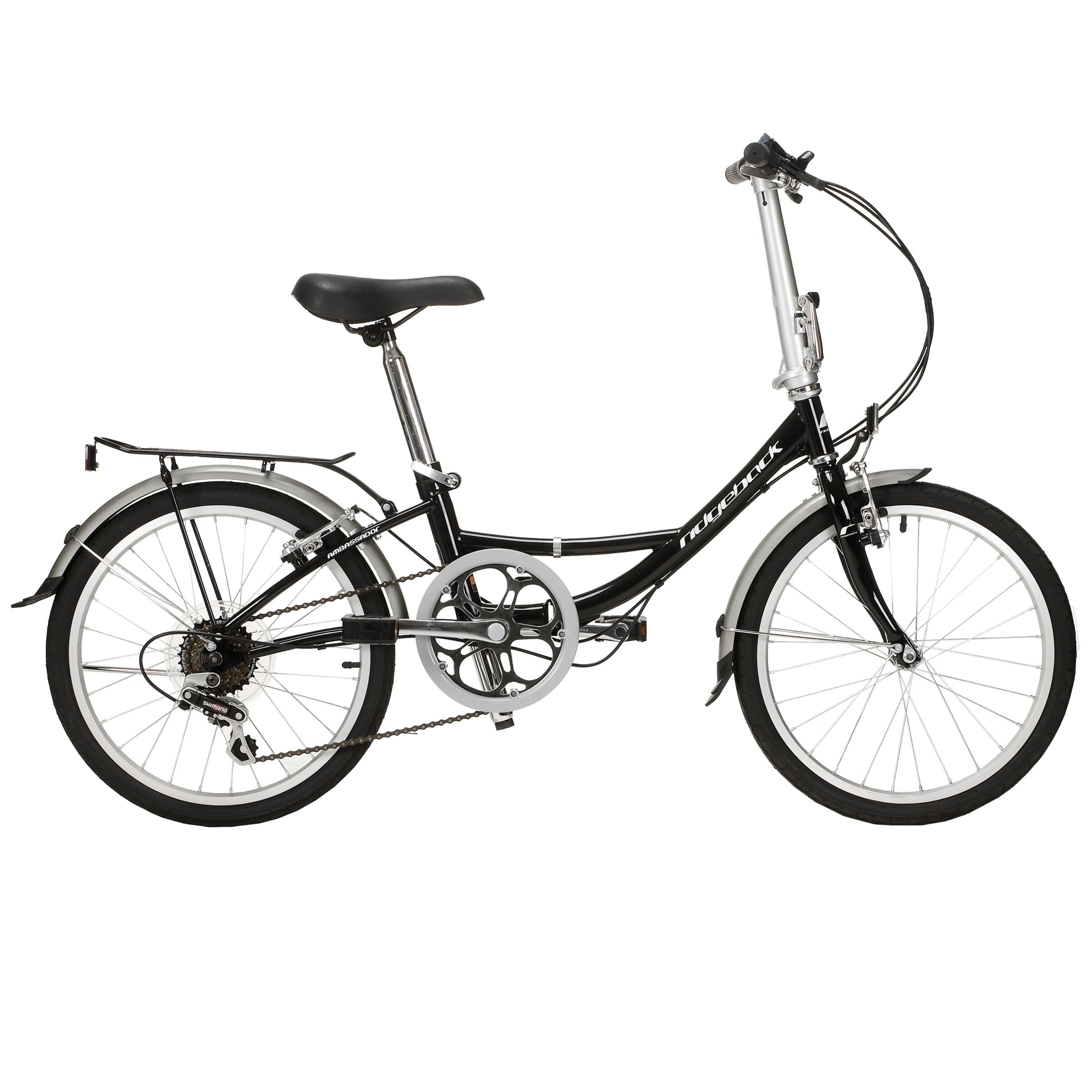 Ambassador Folding Bike, Unisex, Black