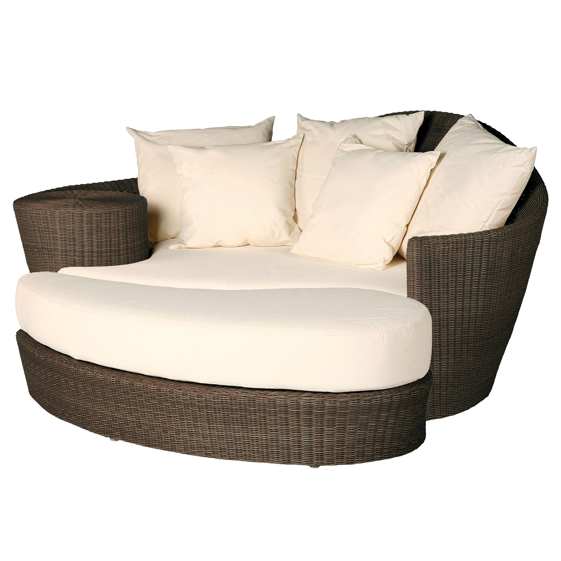 Barlow Tyrie Dune Day Bed and Ottoman, Java at JohnLewis