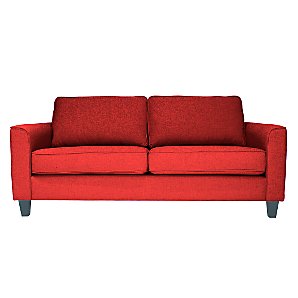 John Lewis Portia Medium Sofa Bed, Red