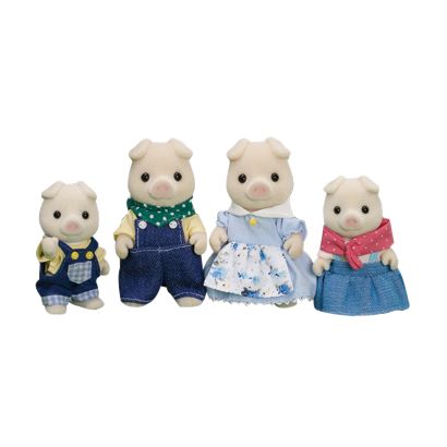 Sylvanian Families Grunt Pig Family