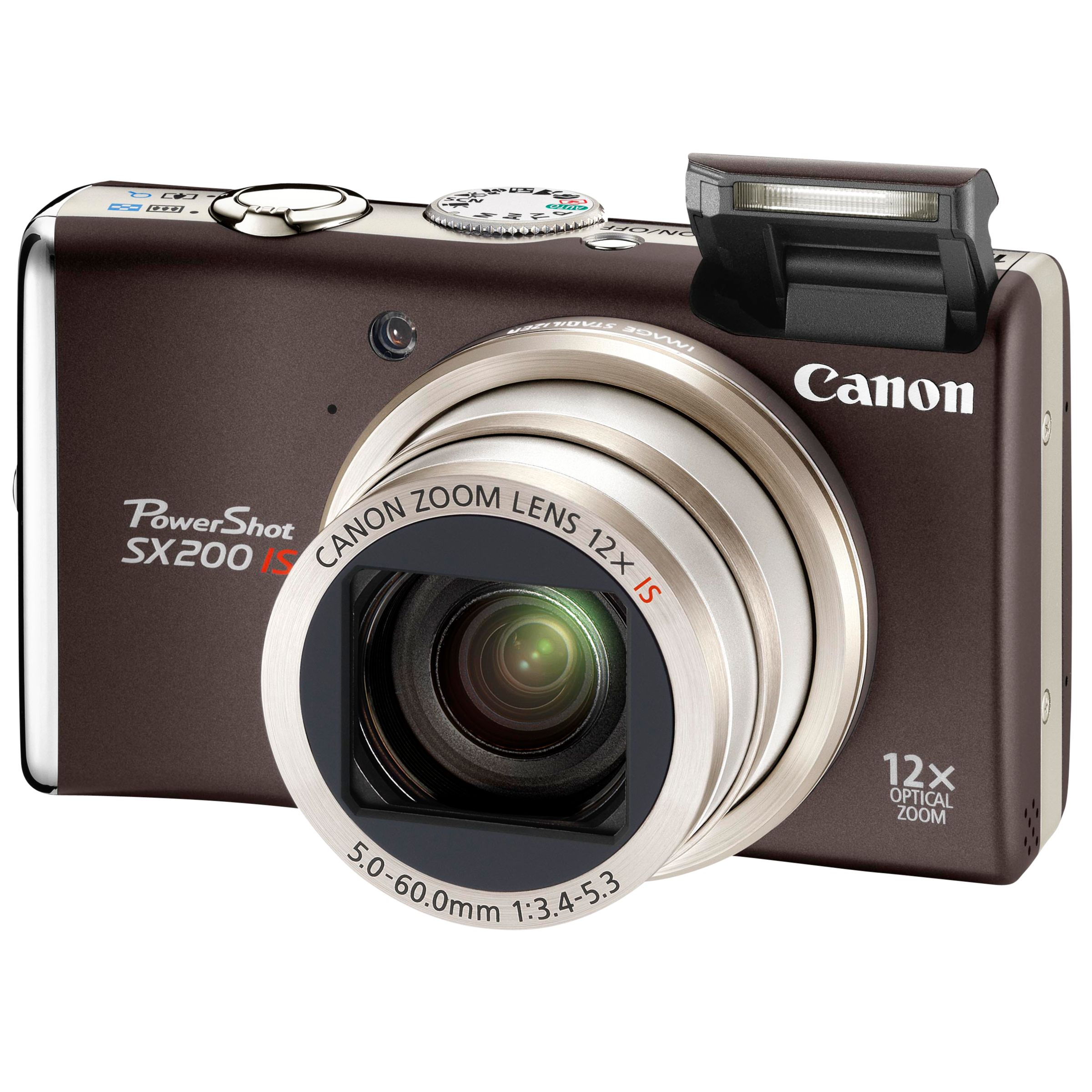 Canon Powershot SX200 IS Digital Camera, Black Canon Powershot SX200 IS Digital Camera, Black
