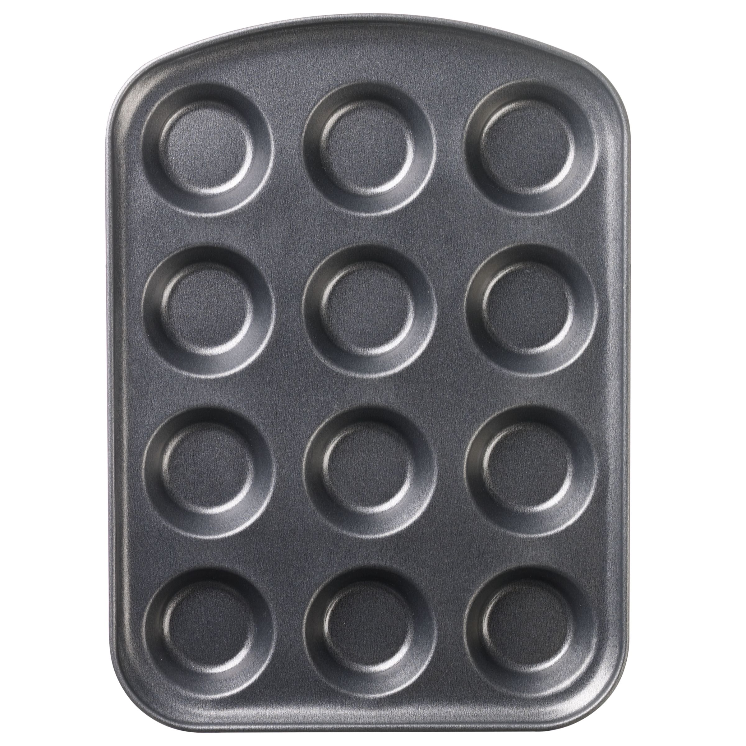 John Lewis Professional Non Stick 12 Cup Bun Tin
