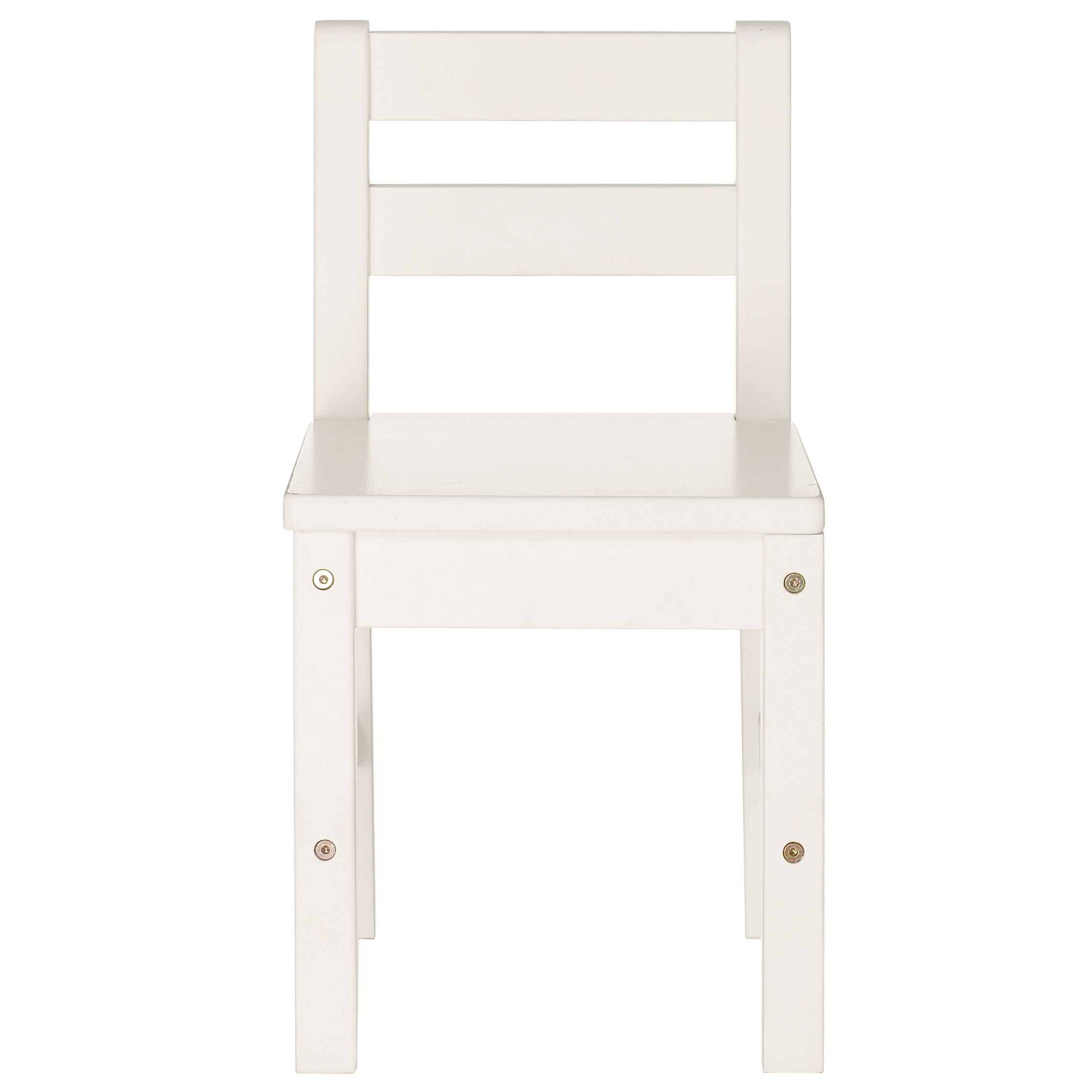Classic Childrens Chair, White