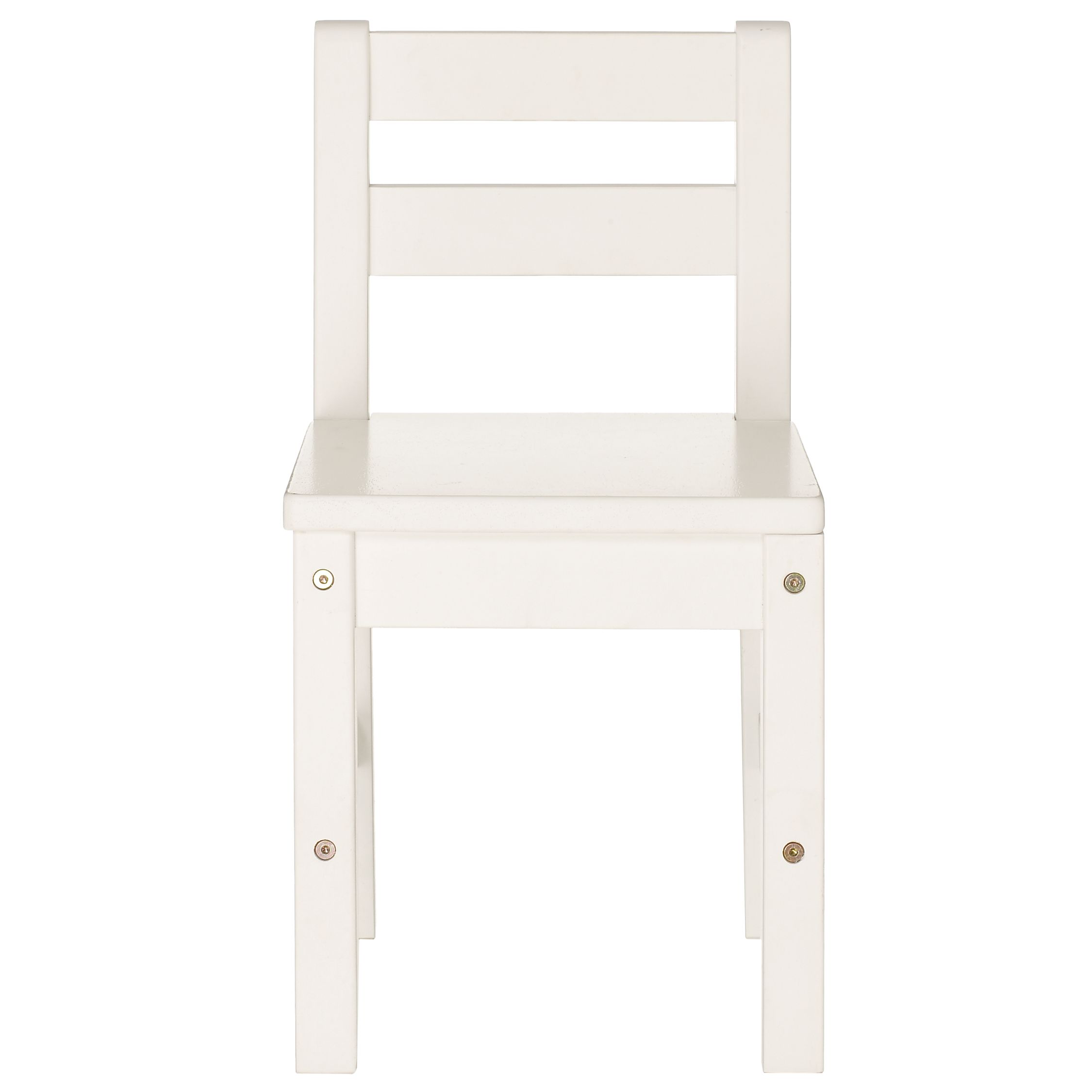 John Lewis Classic Childrens Chair, White