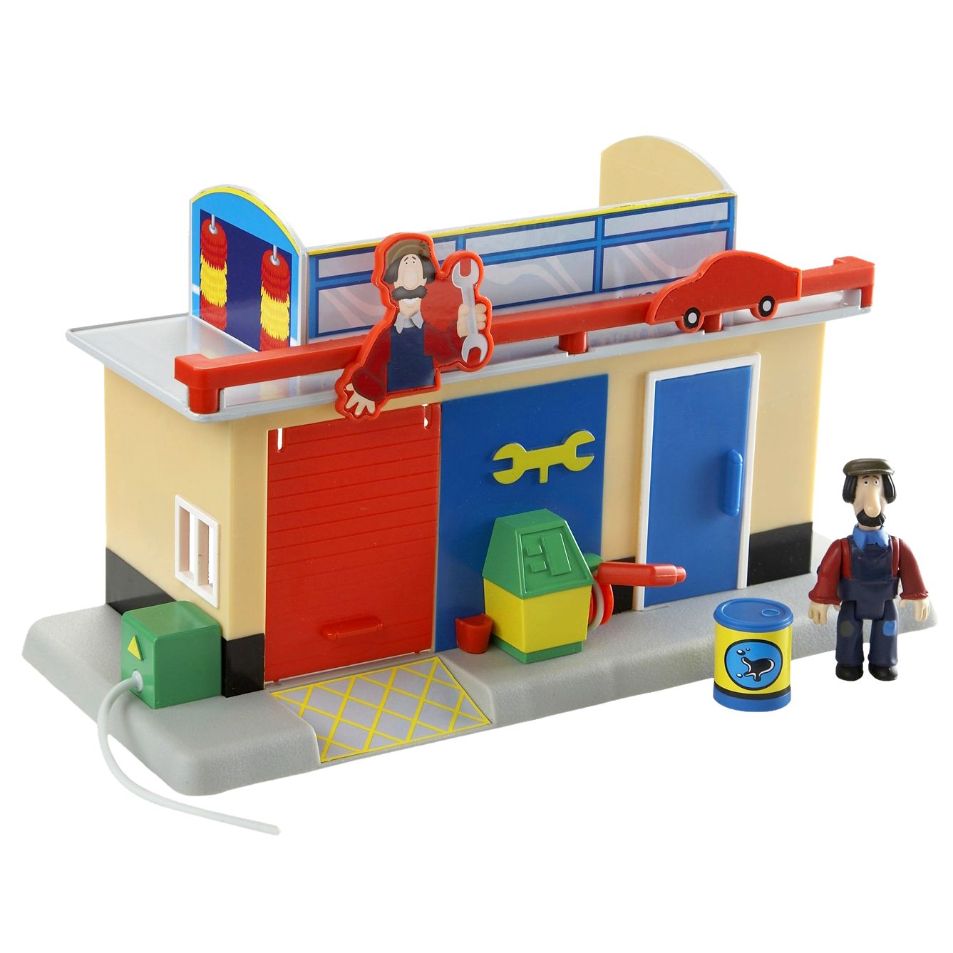 Postman Pat Ted Glens Garage Playset