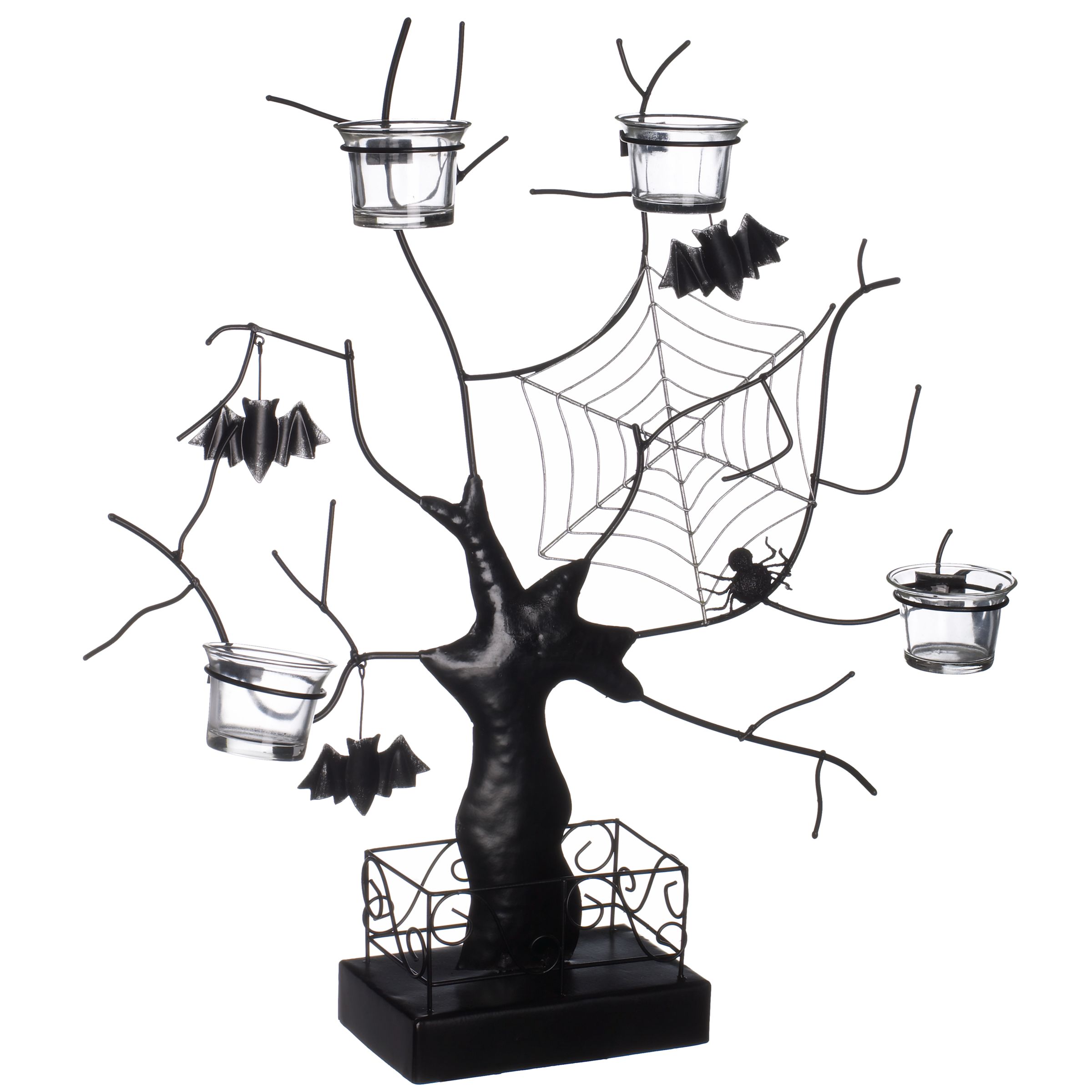 John Lewis Halloween Tree Tea Light Holder