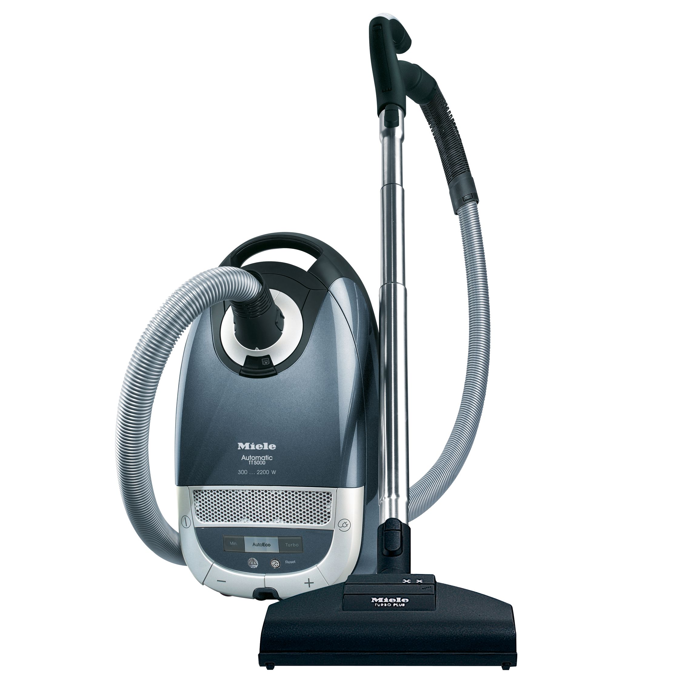 Miele S5411 Automatic Cylinder Vacuum Cleaner, Titanium at John Lewis