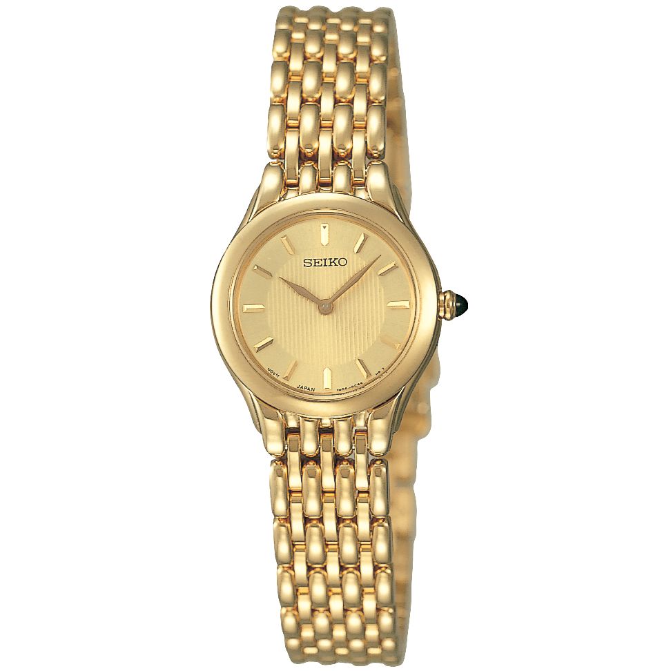 Seiko SUJ250 Ladies Bracelet Dress Watch, Gold