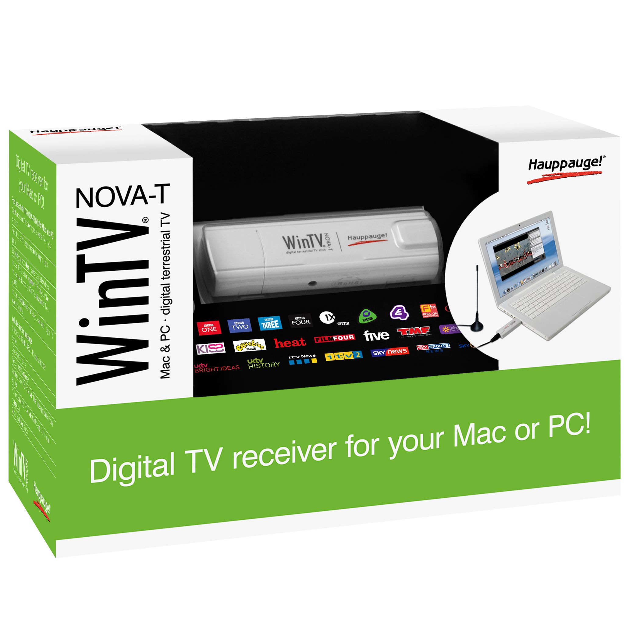 Hauppauge WinTV Nova T stick Digital TV USB Receiver