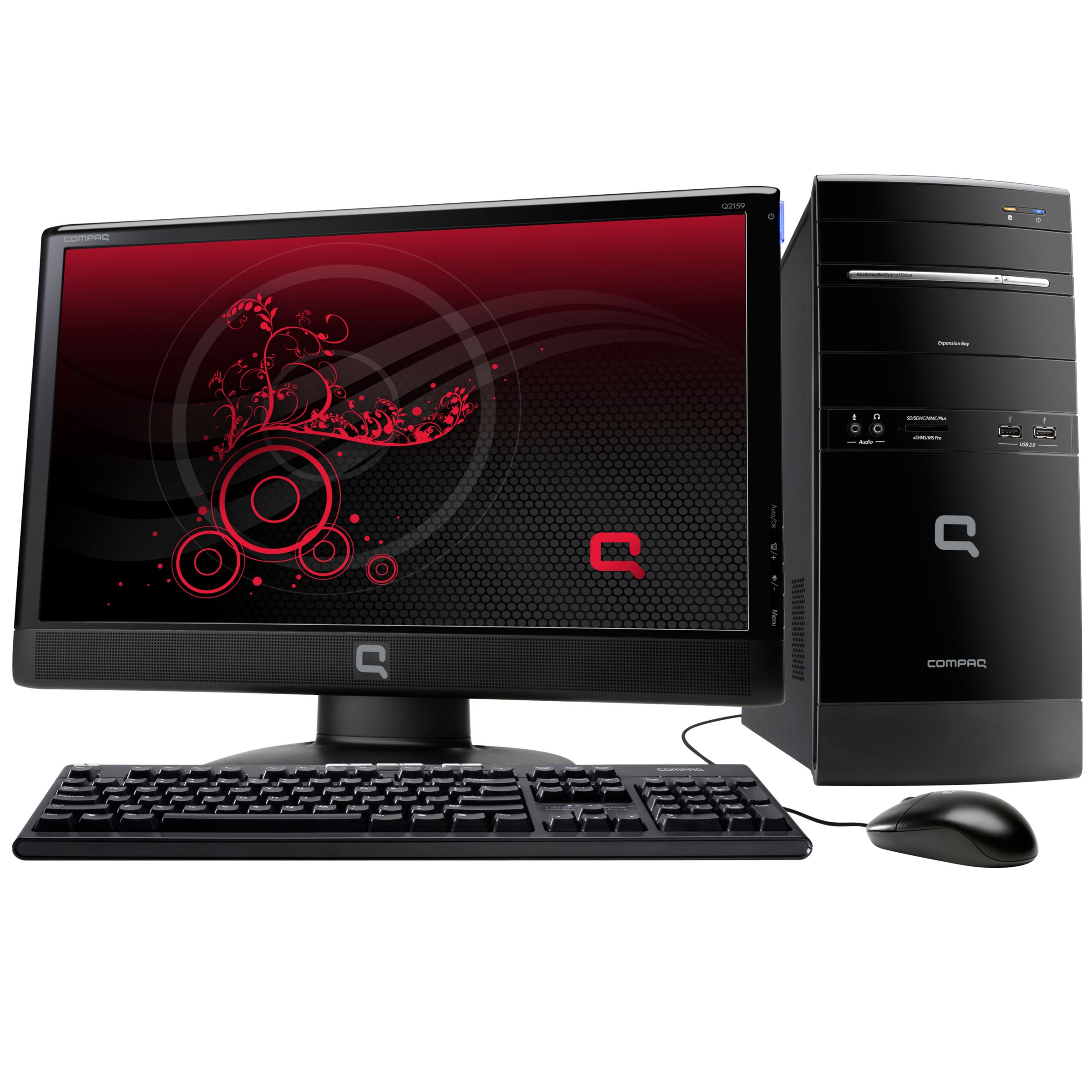 Compaq Presario CQ5047UK-M Desktop PC with 21.5 Inch Monitor