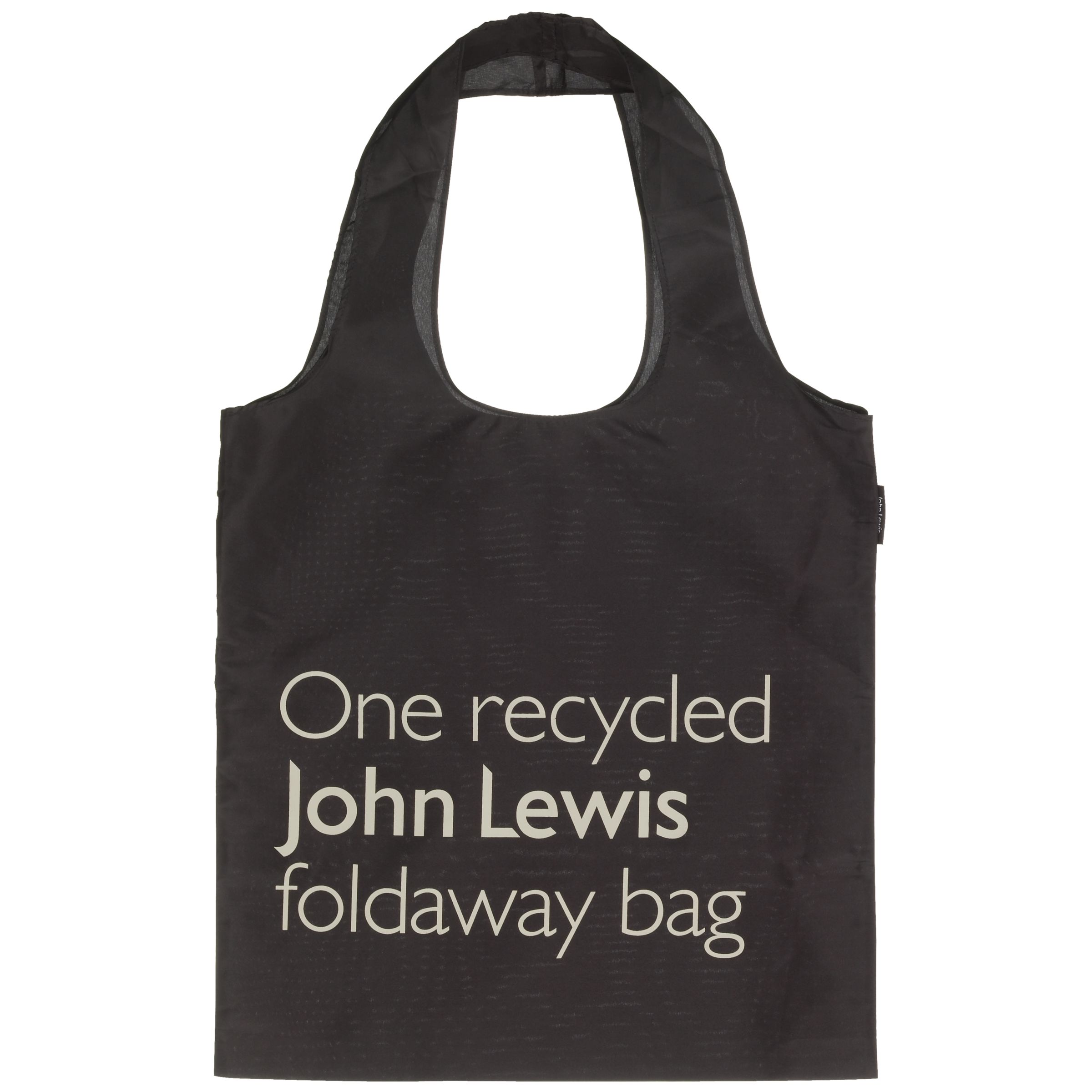 John Lewis Recycled Foldaway Bag