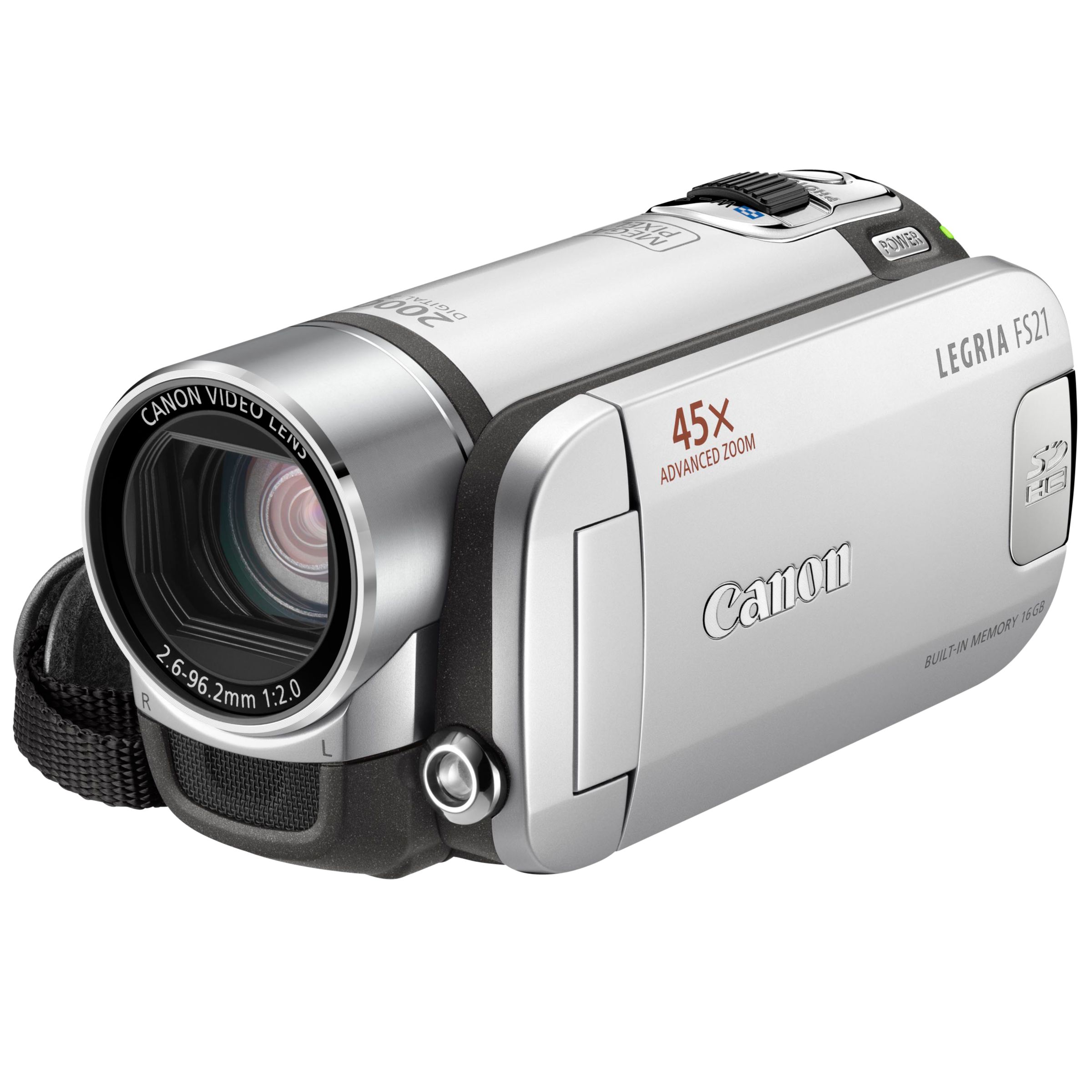 Canon LEGRIA FS20 8GB Flash Memory/SD Camcorder