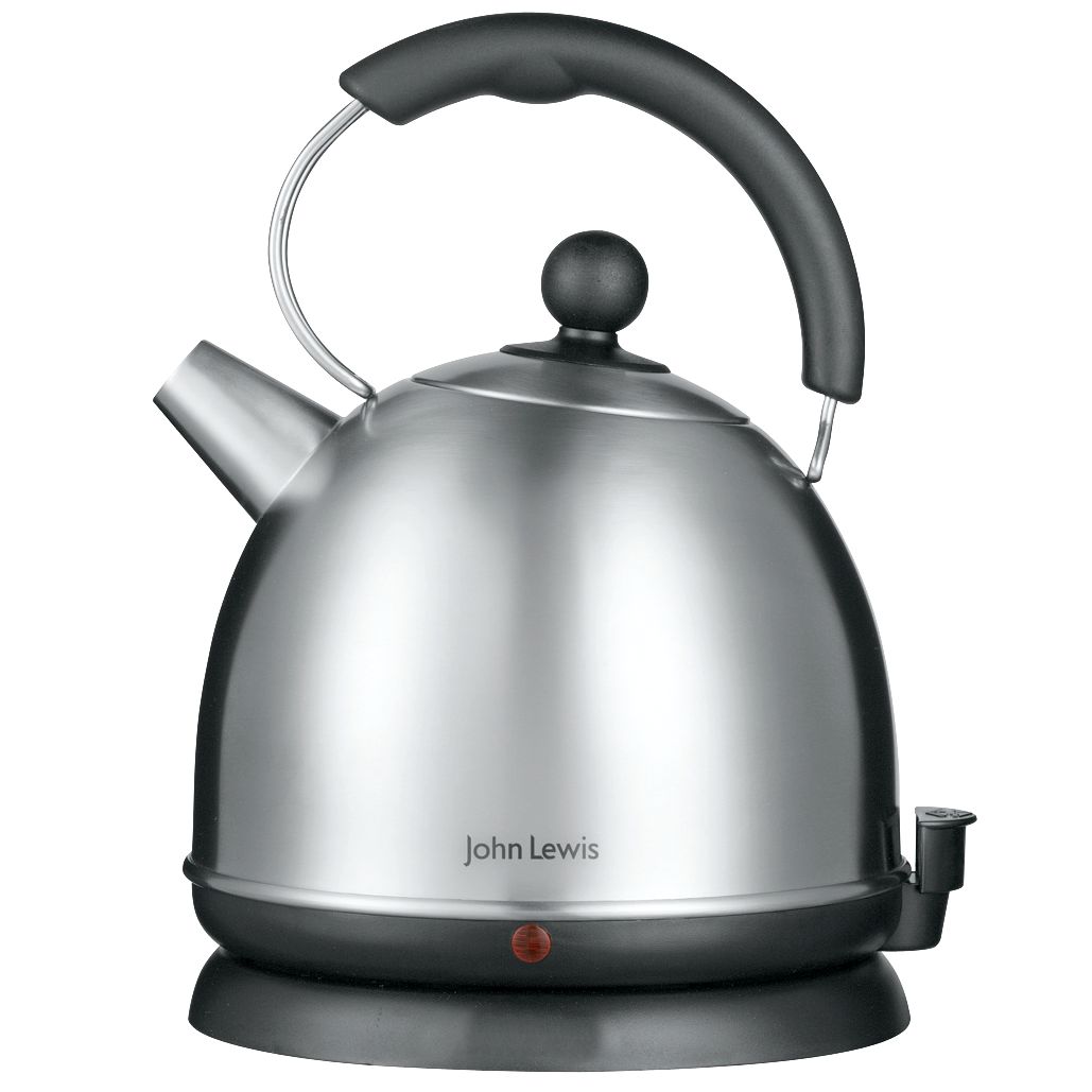 John Lewis TK17BCJLU Kettle, Brushed Stainless Steel