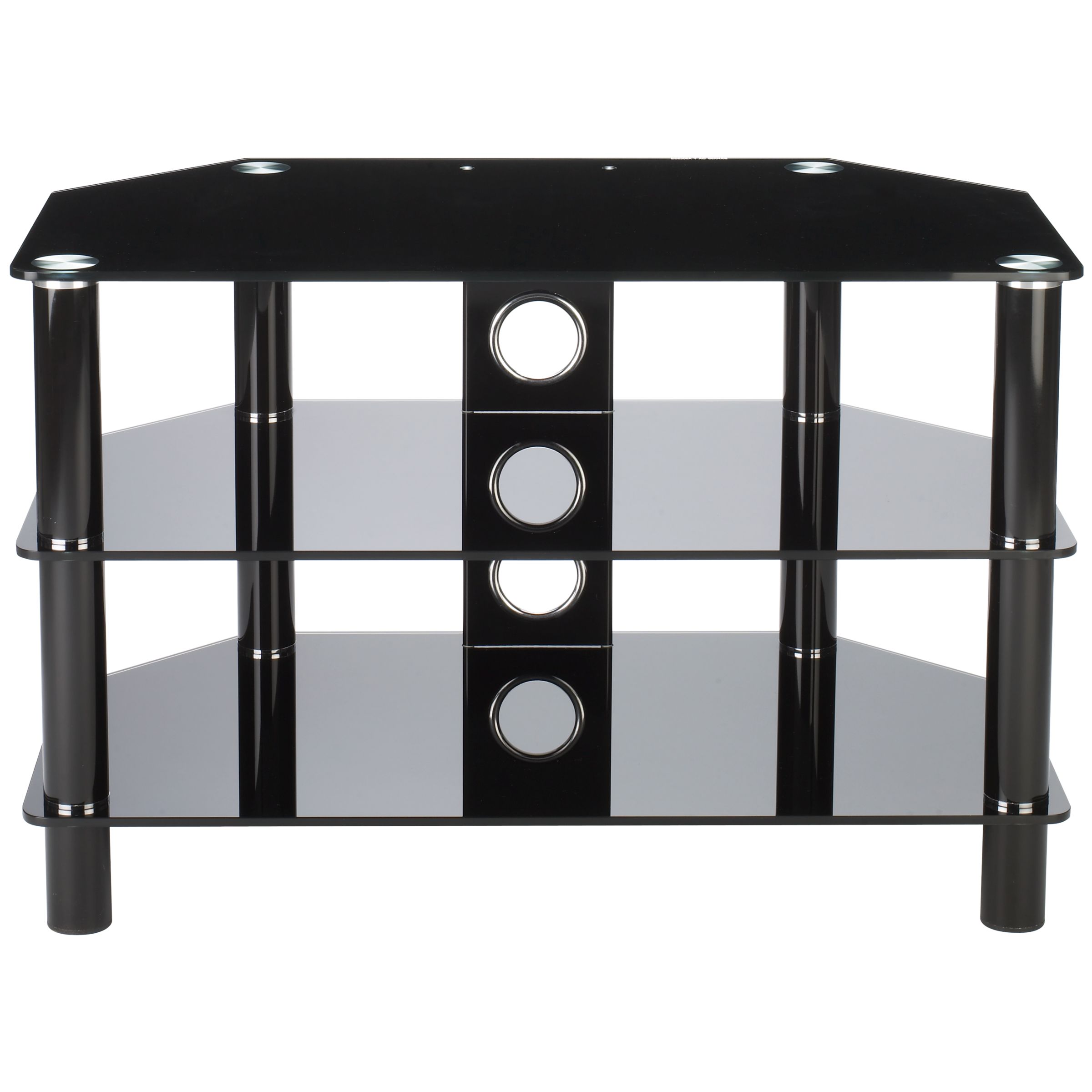 800/3BB Television Stand, Black/Black