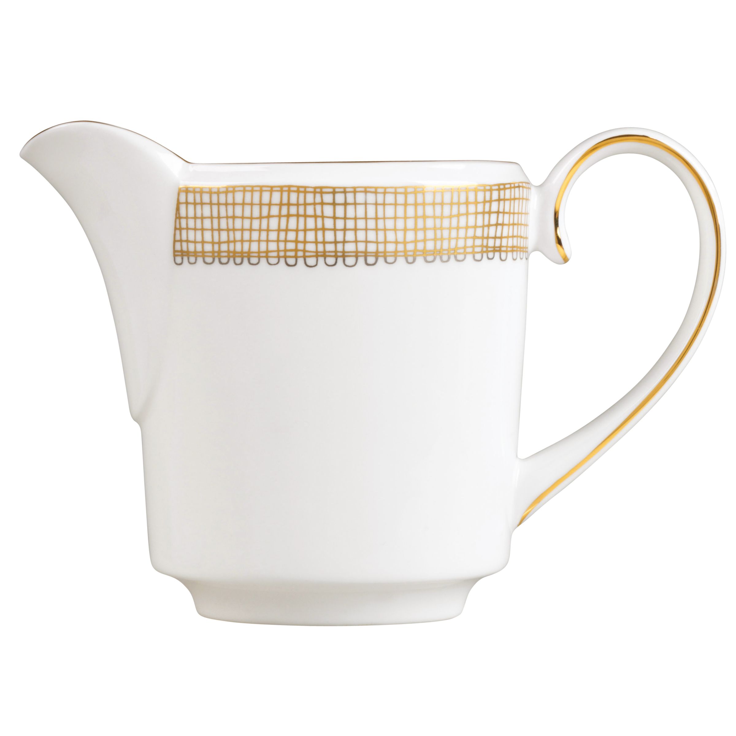 Vera Wang for Wedgwood Gilded Weave Covered Cream Jug