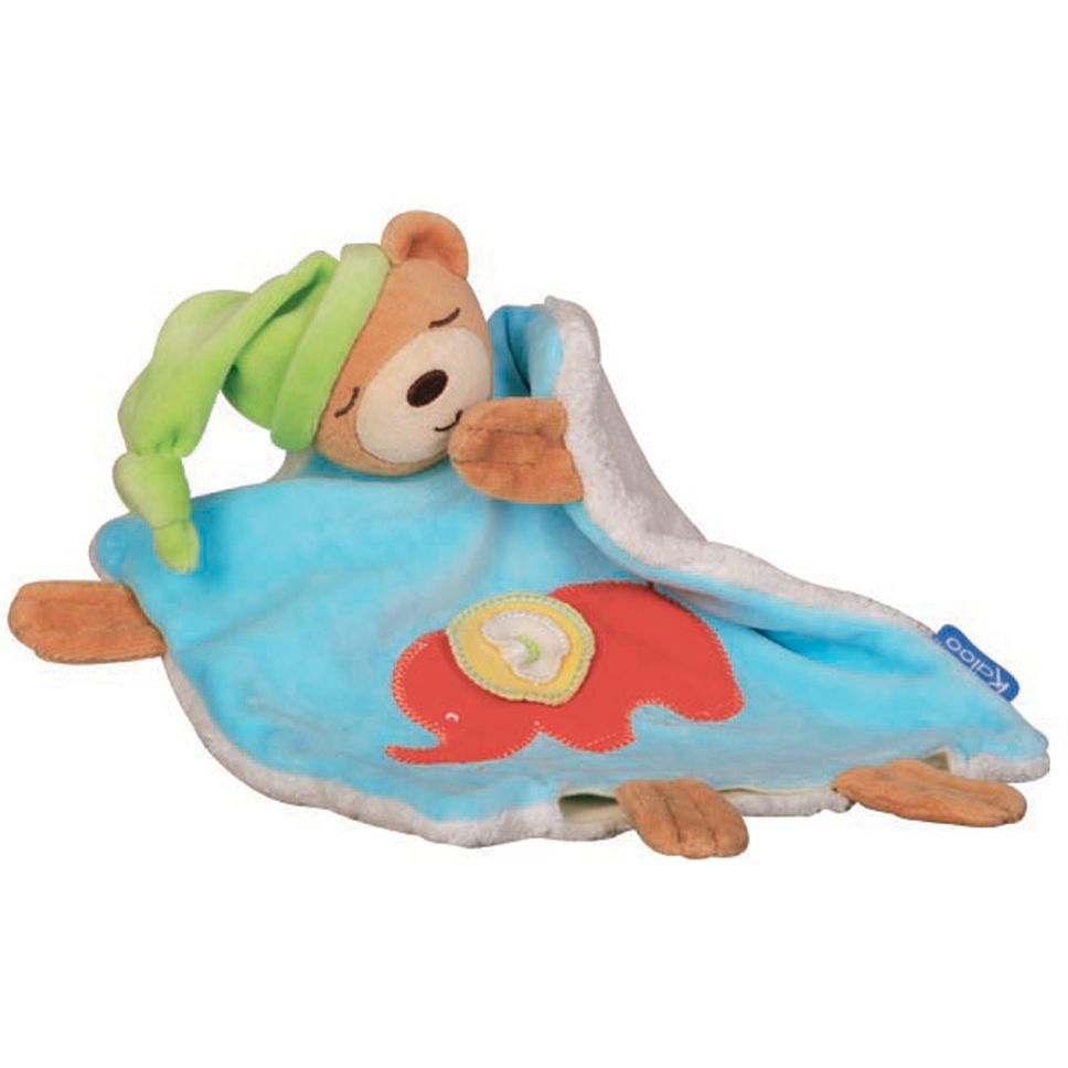 Kaloo 123 Bear with Elephant Doudou Comfort Blanket
