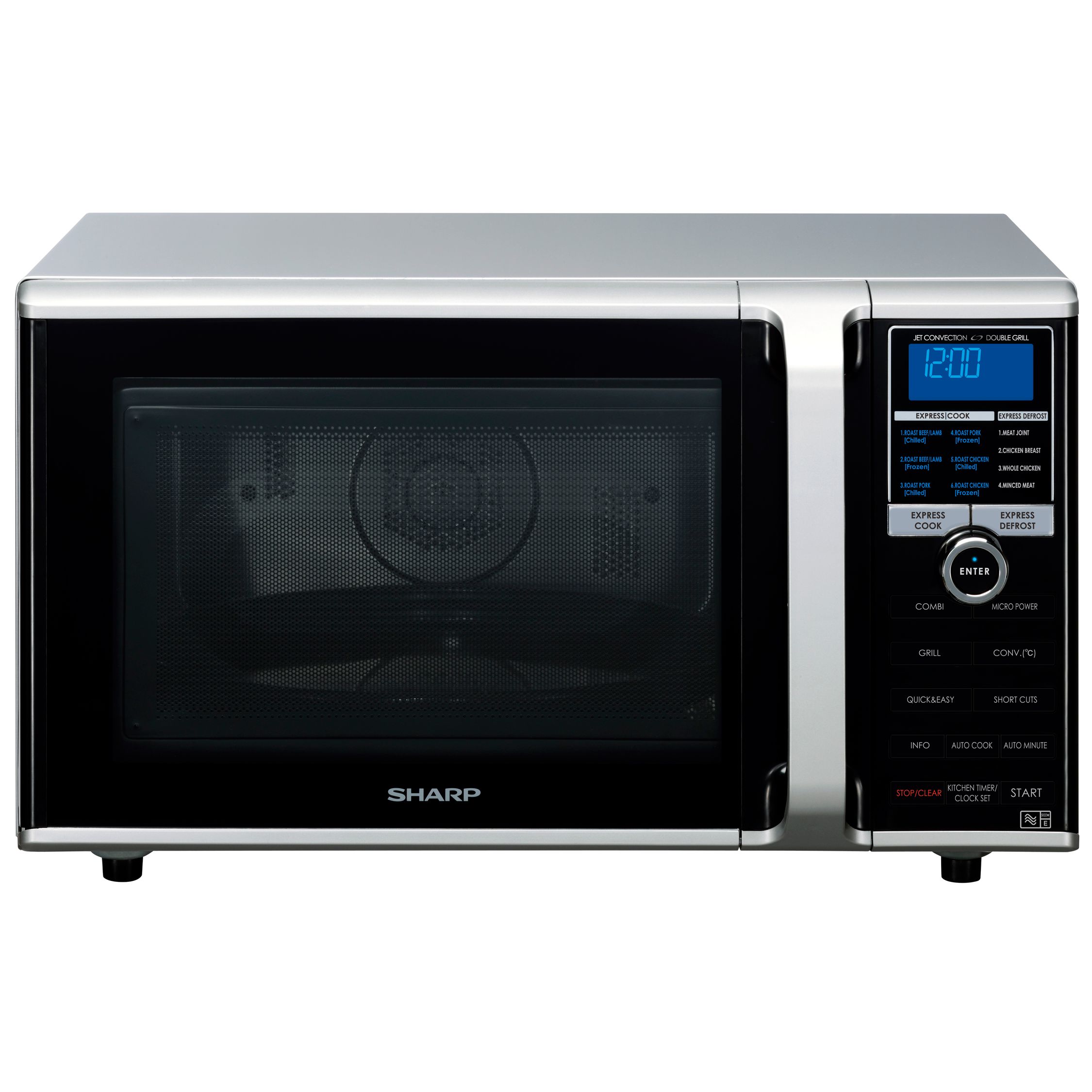 Sharp R890SLM Combination Microwave, Silver