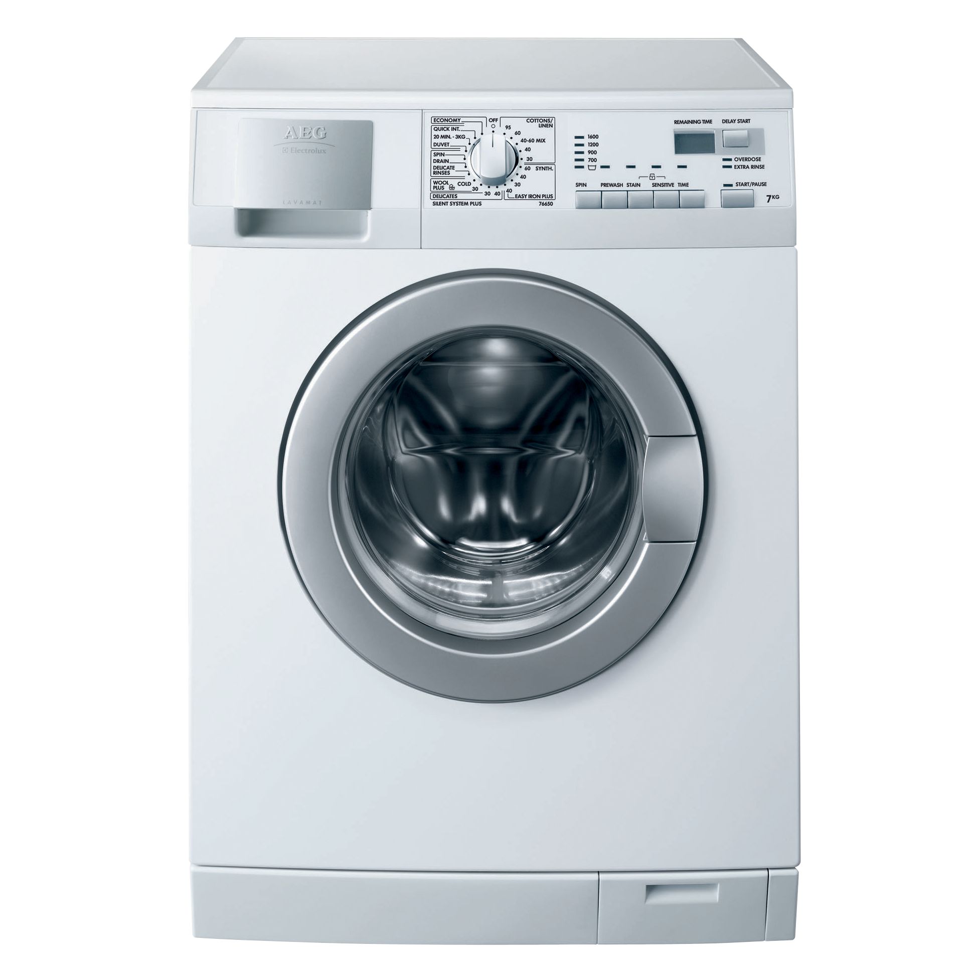 AEG L76650 Washing Machine, White