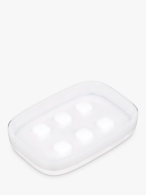 Cubi Soap Dish, White
