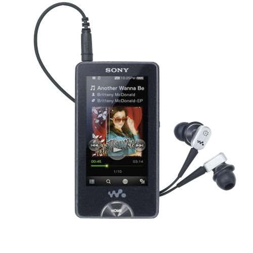 Sony NWZX-1050B MP3 Walkman, Black, 16GB at John Lewis