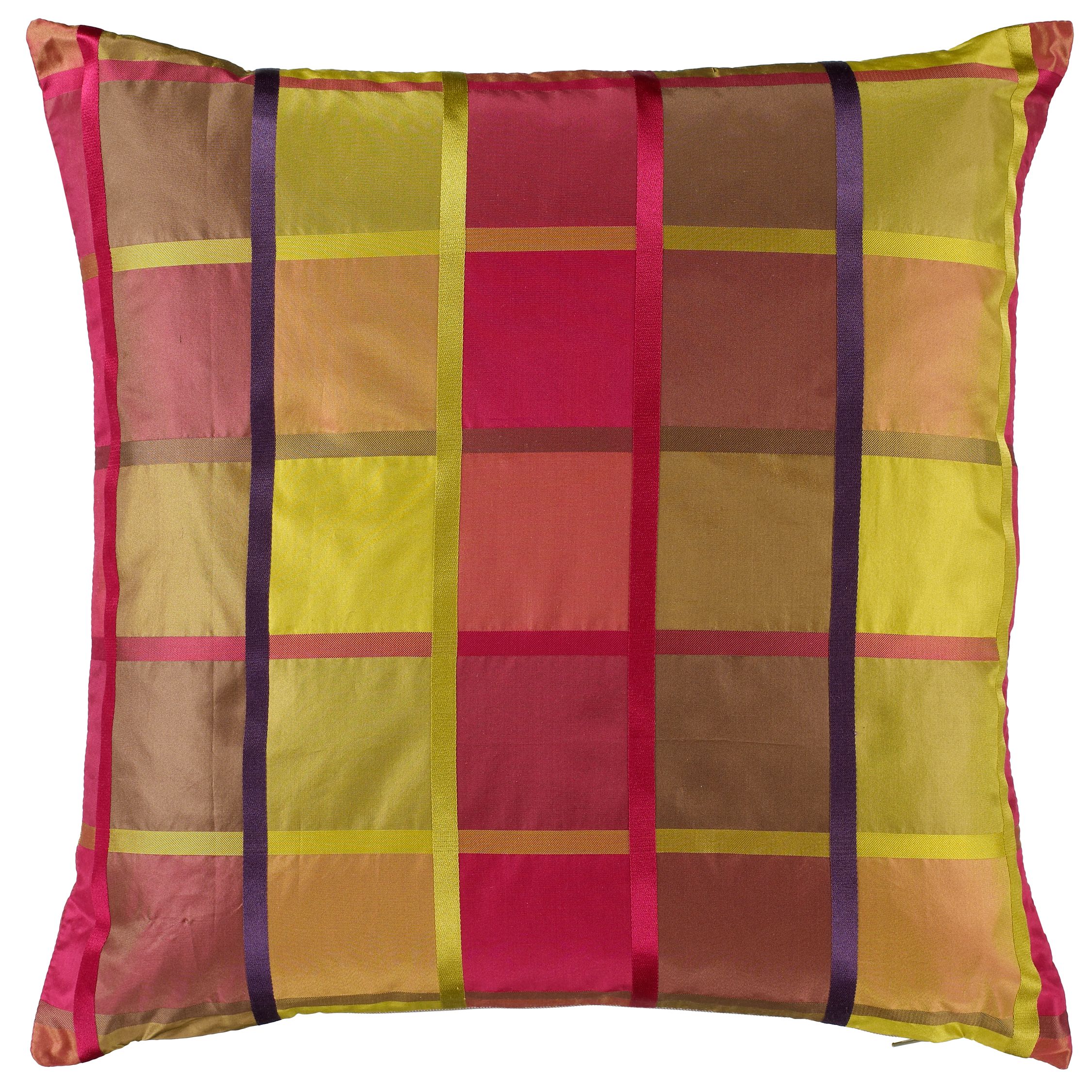 Sumiko Cushion, Fuchsia / Fern