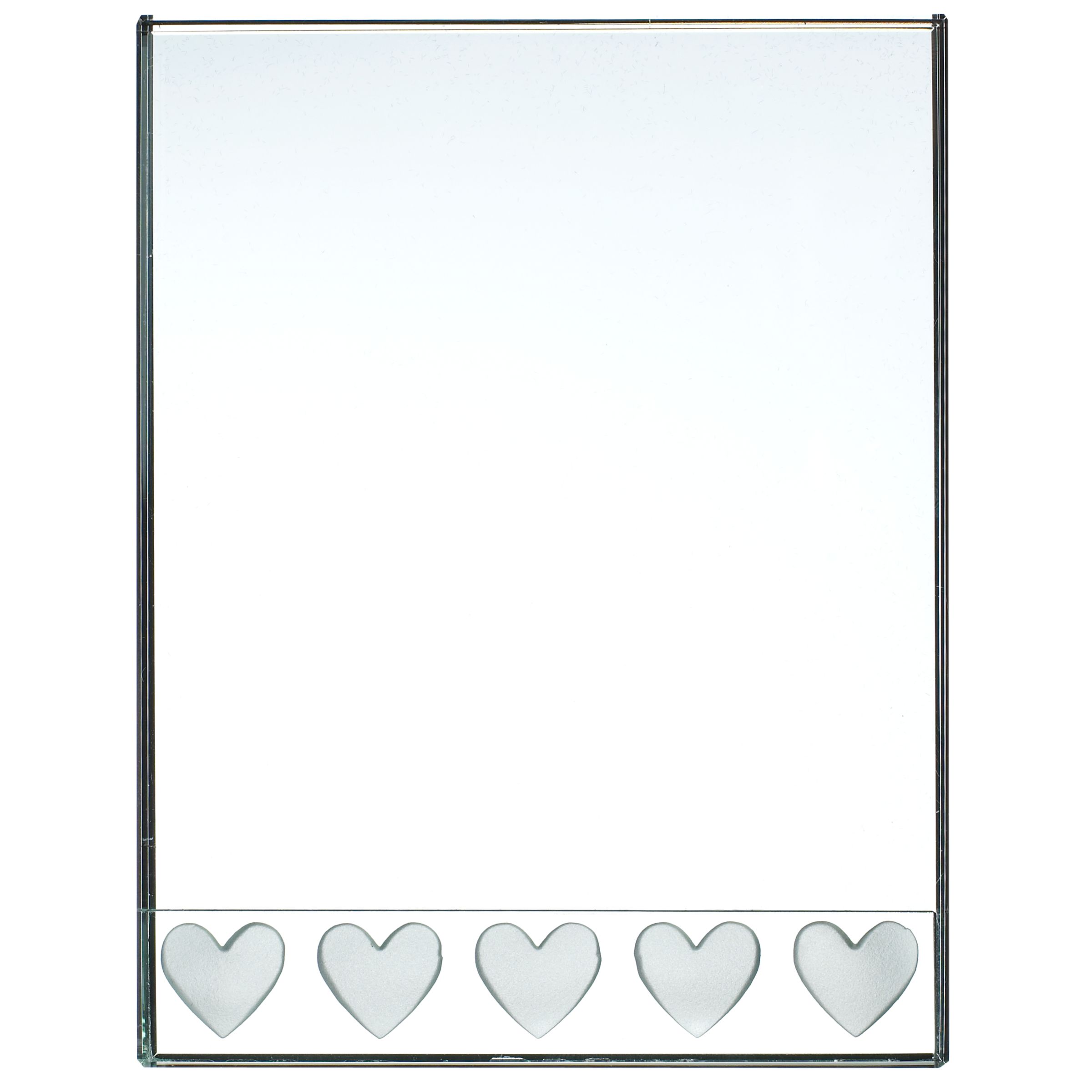 Spaceform Hearts Photo Frame, Large