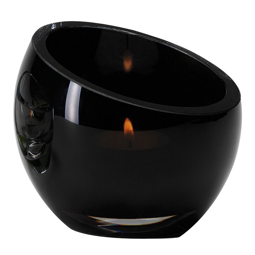 John Lewis Milano Tealight, Black