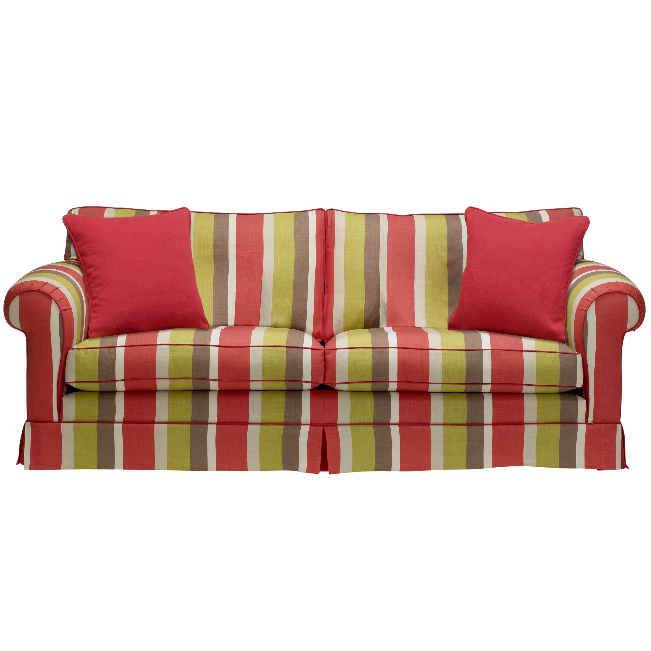 Duresta Burghley Large Sofa, Delaney Stripe at JohnLewis