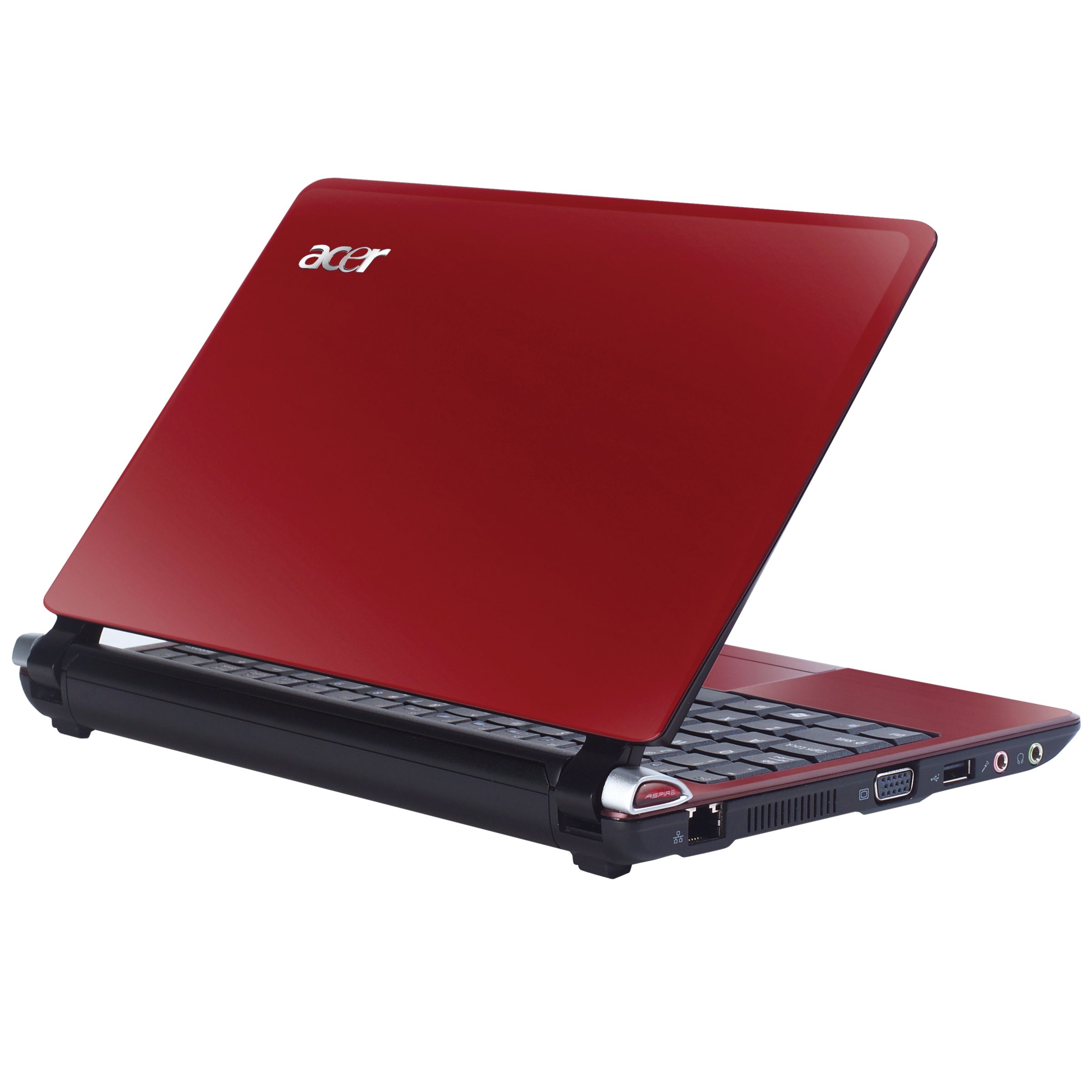 Acer Aspire One D250 Netbook, 1.60GHz with 10.1 Inch Display, Red