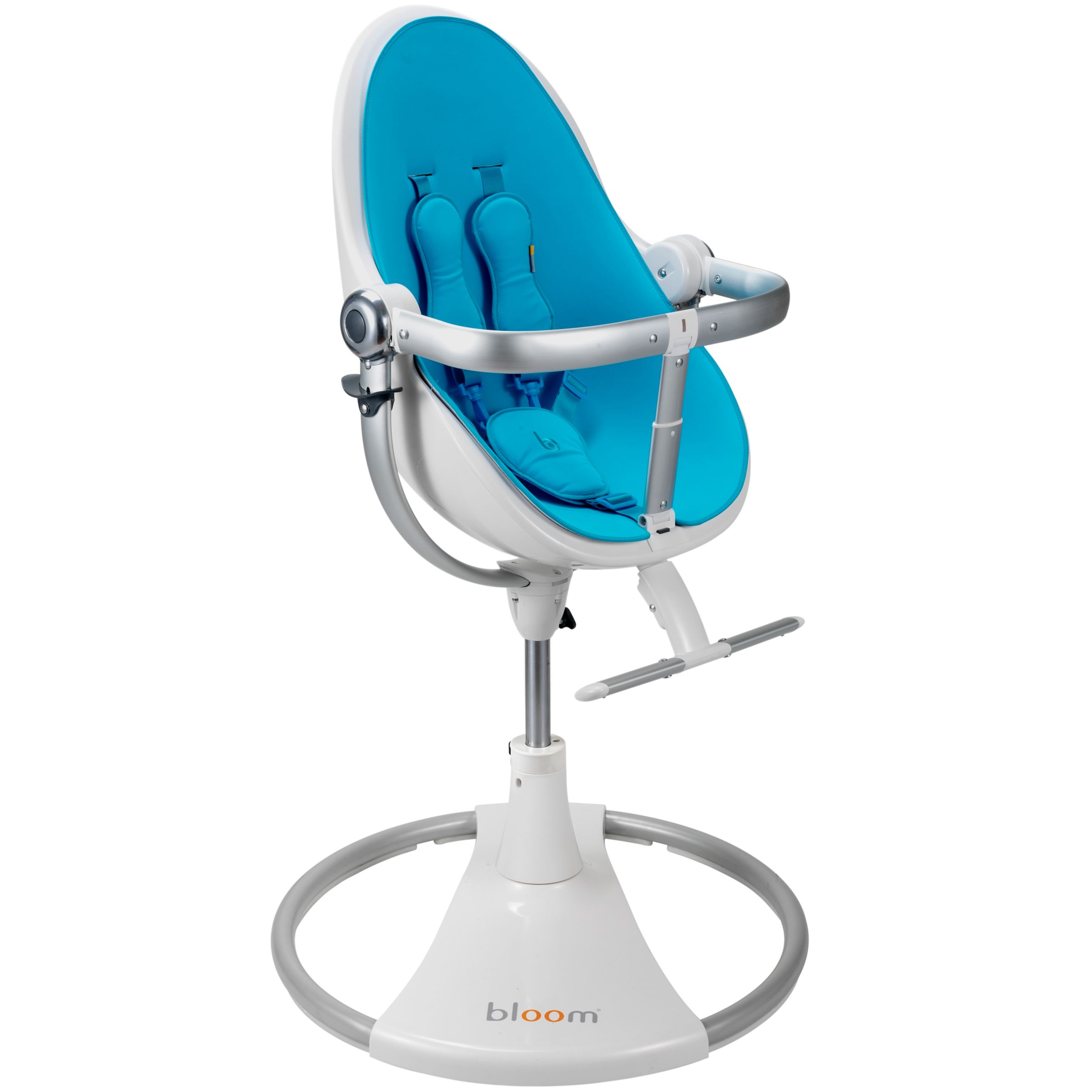 bloom Fresco Classic Contemporary Leatherette Baby Chair, Bermuda Blue at JohnLewis