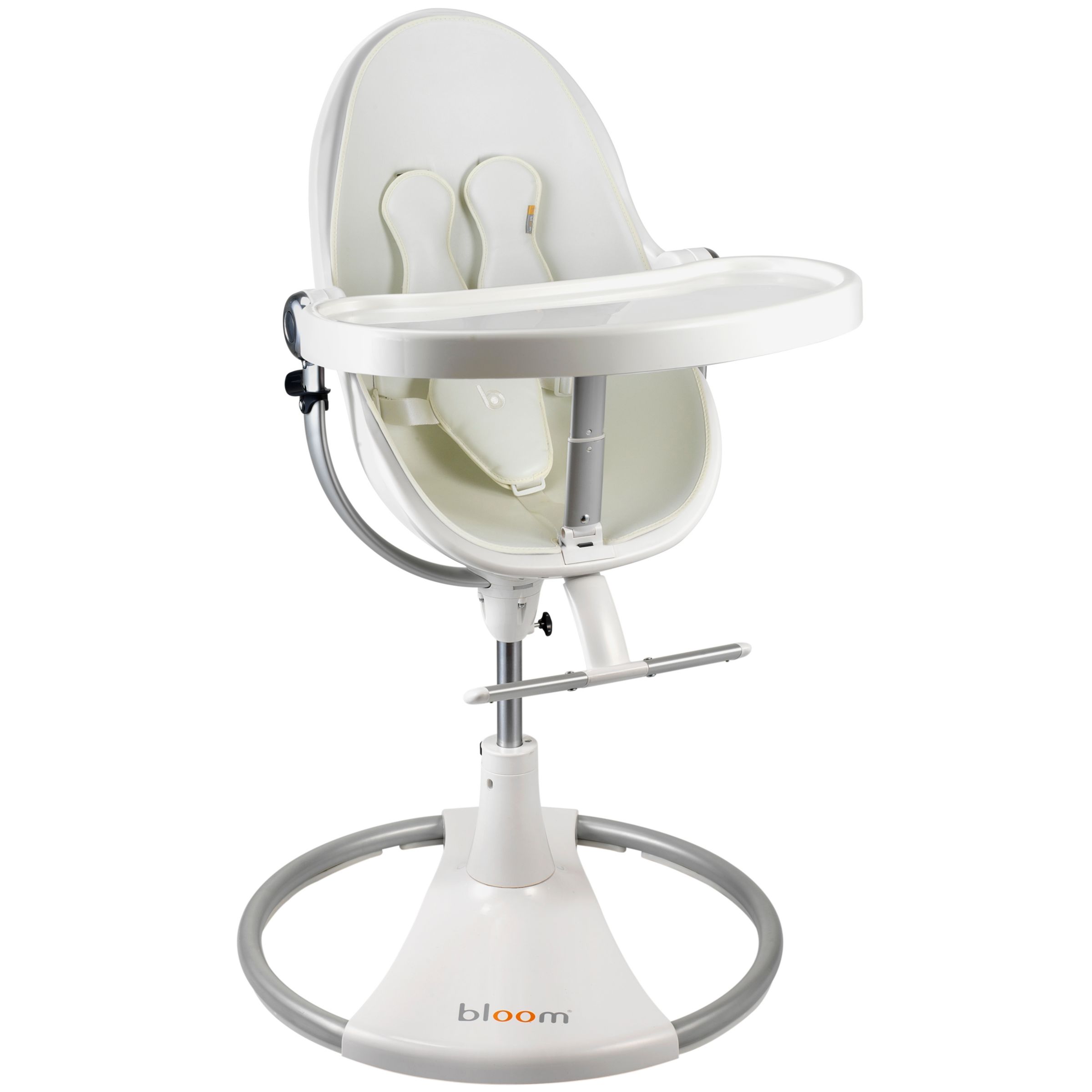 bloom Fresco Classic Contemporary Leatherette Baby Chair, Coconut white at JohnLewis