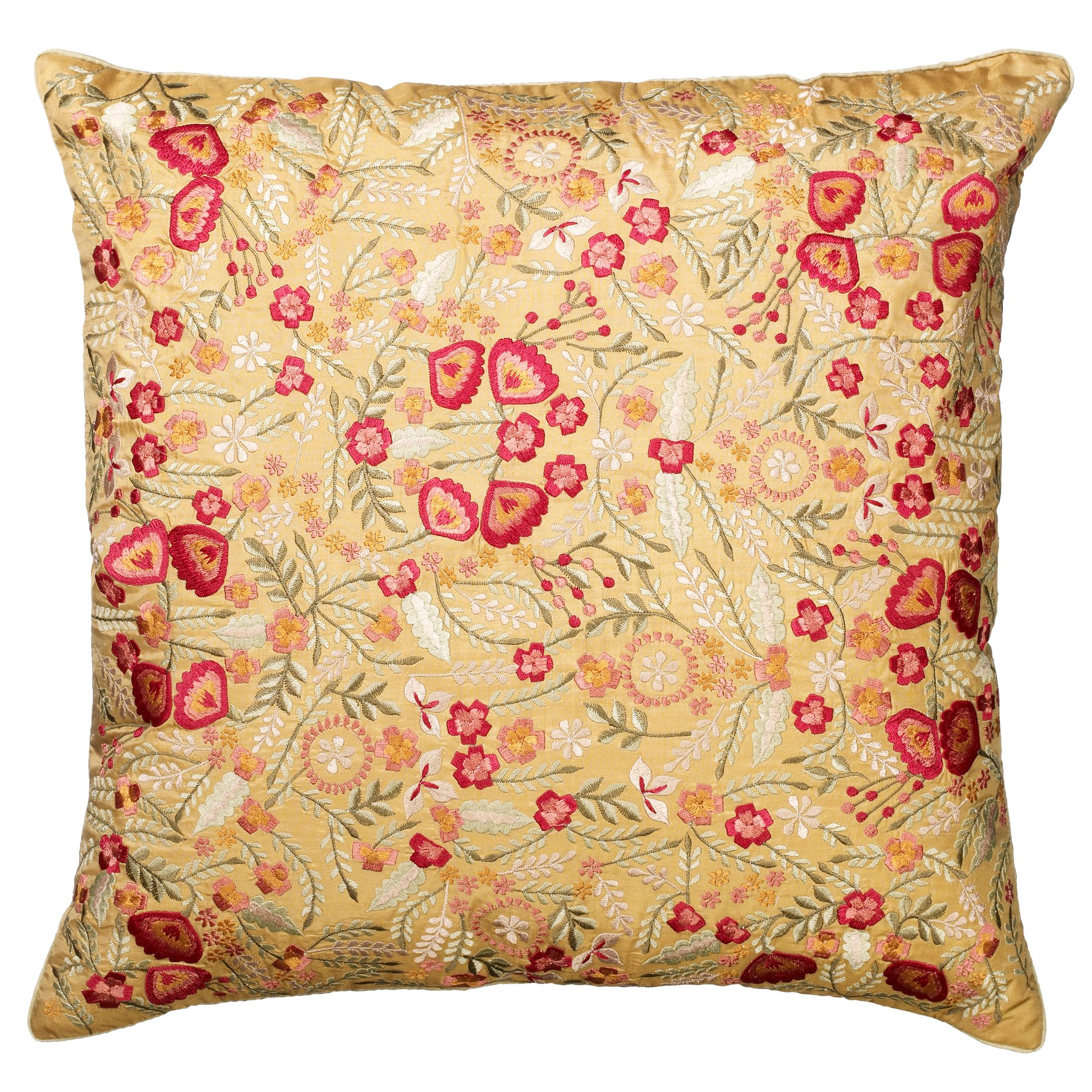 John Lewis Georgia Cushion, Gold