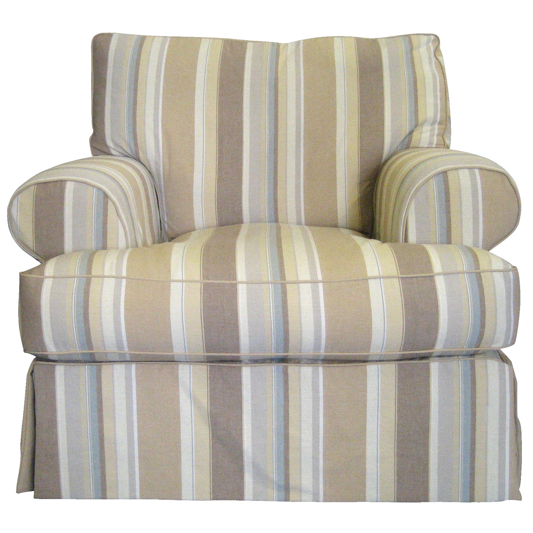 Sorrento Chair, Beach Stripe, Sand