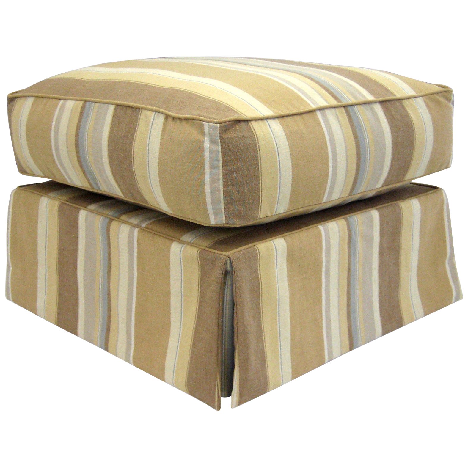 John Lewis Sorrento Stool, Beach Stripe Sand at John Lewis