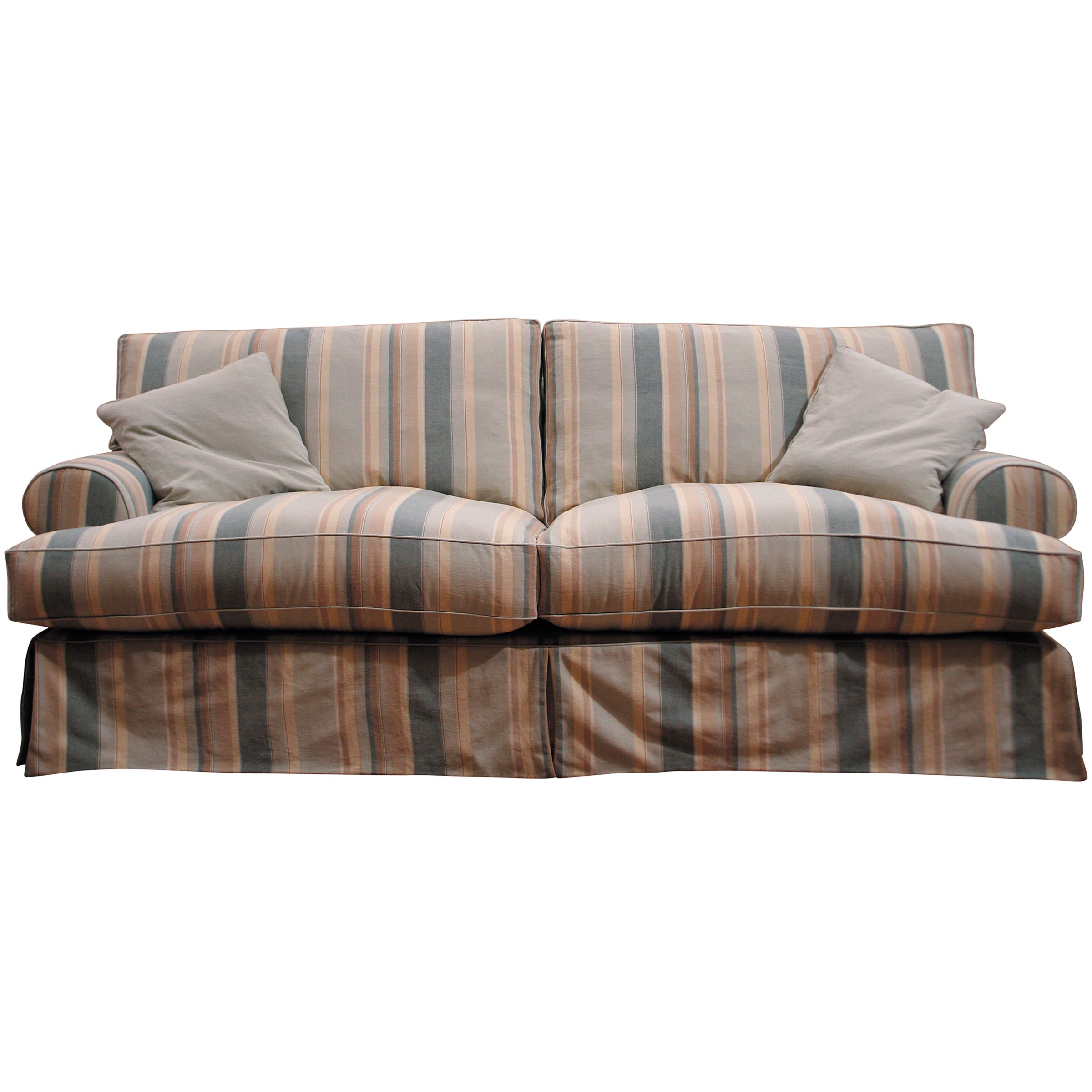 Sorrento Grand Sofa, Beach Stripe, Blue