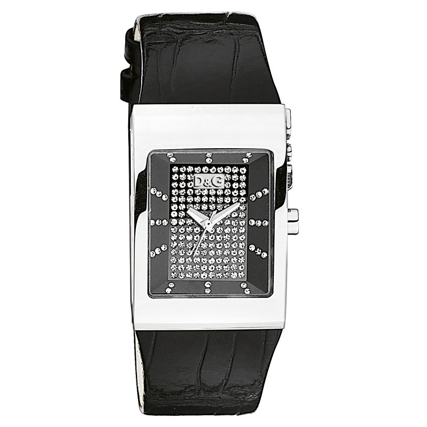 DandG DW0154 Logoside Womens Watch, Black