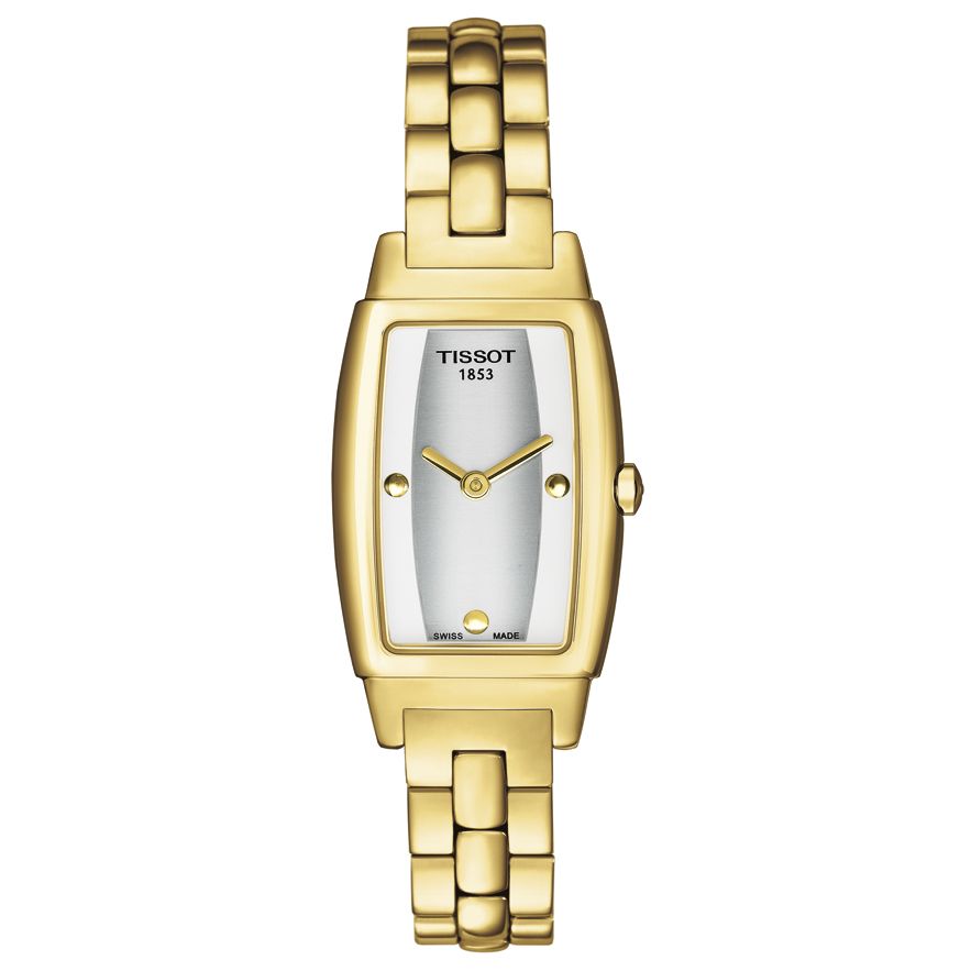 Tissot T10548531 Women's Belle Tonneau Stainless Steel Watch at John Lewis